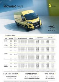 Opel katalog - Movano Van (2025-04-25 - 2026-02-28)