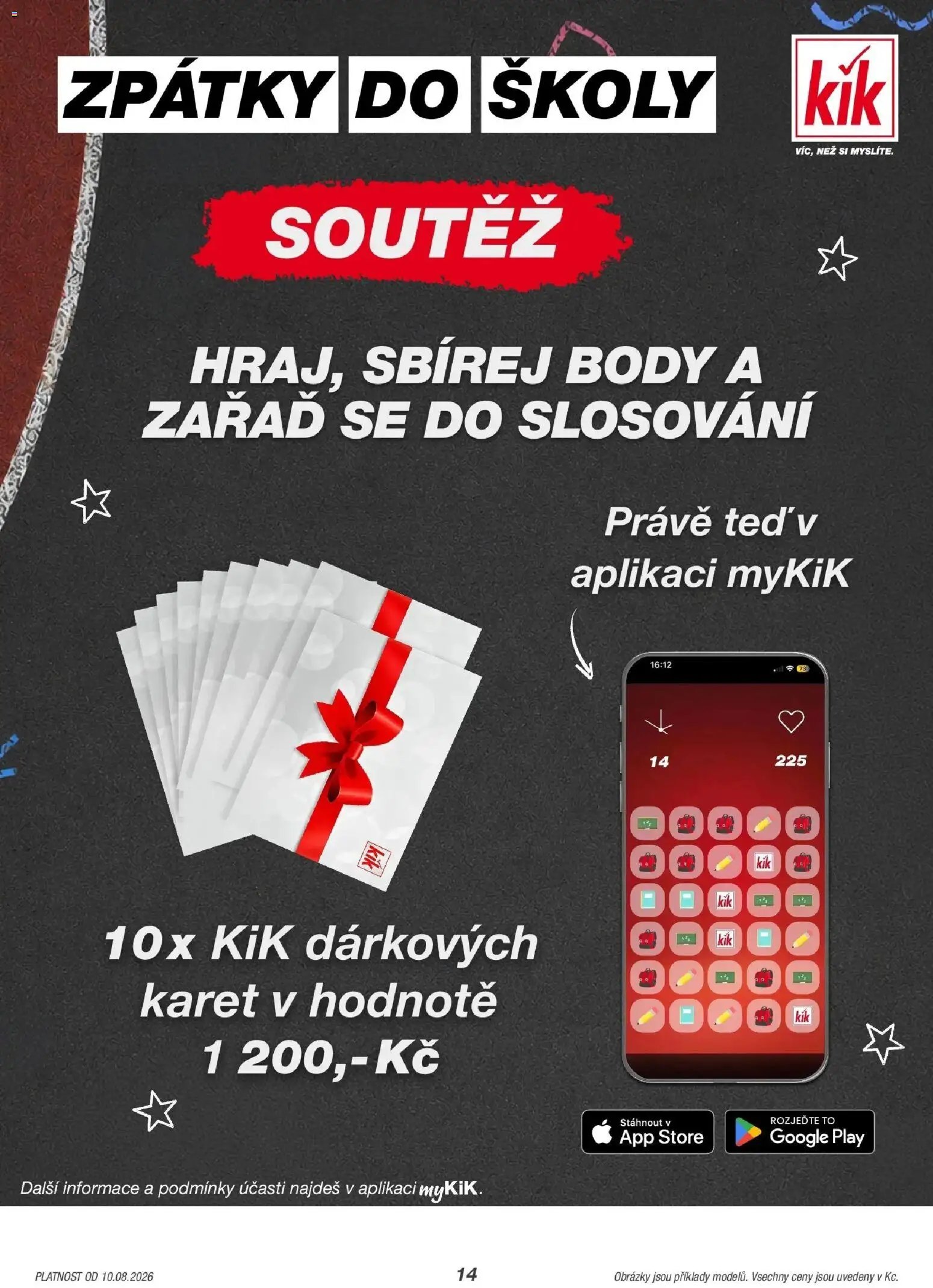 Kik aktuální leták
