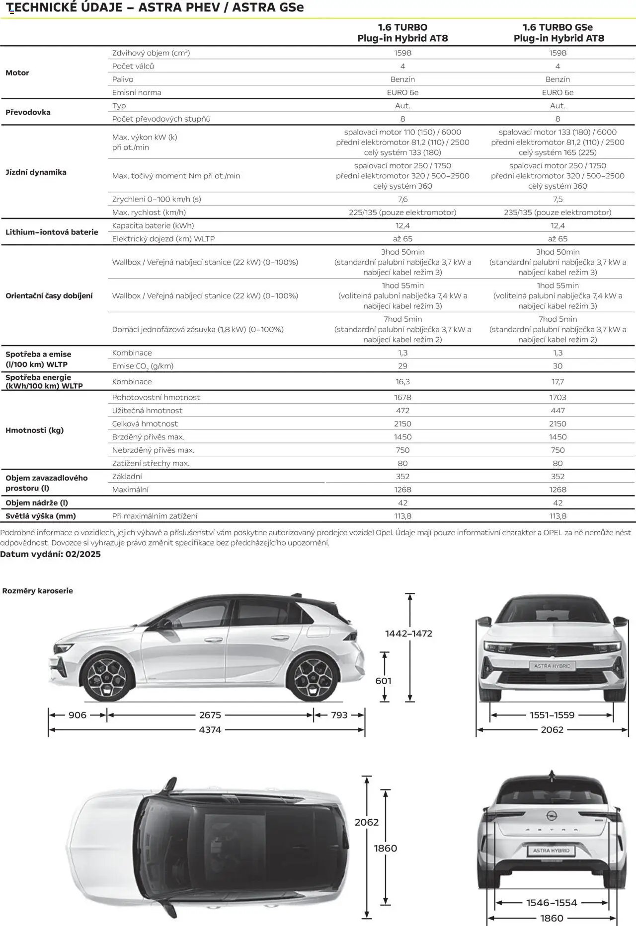 Opel katalog - Astra Plug-in Hybrid (2025-03-01 - 2026-02-28)