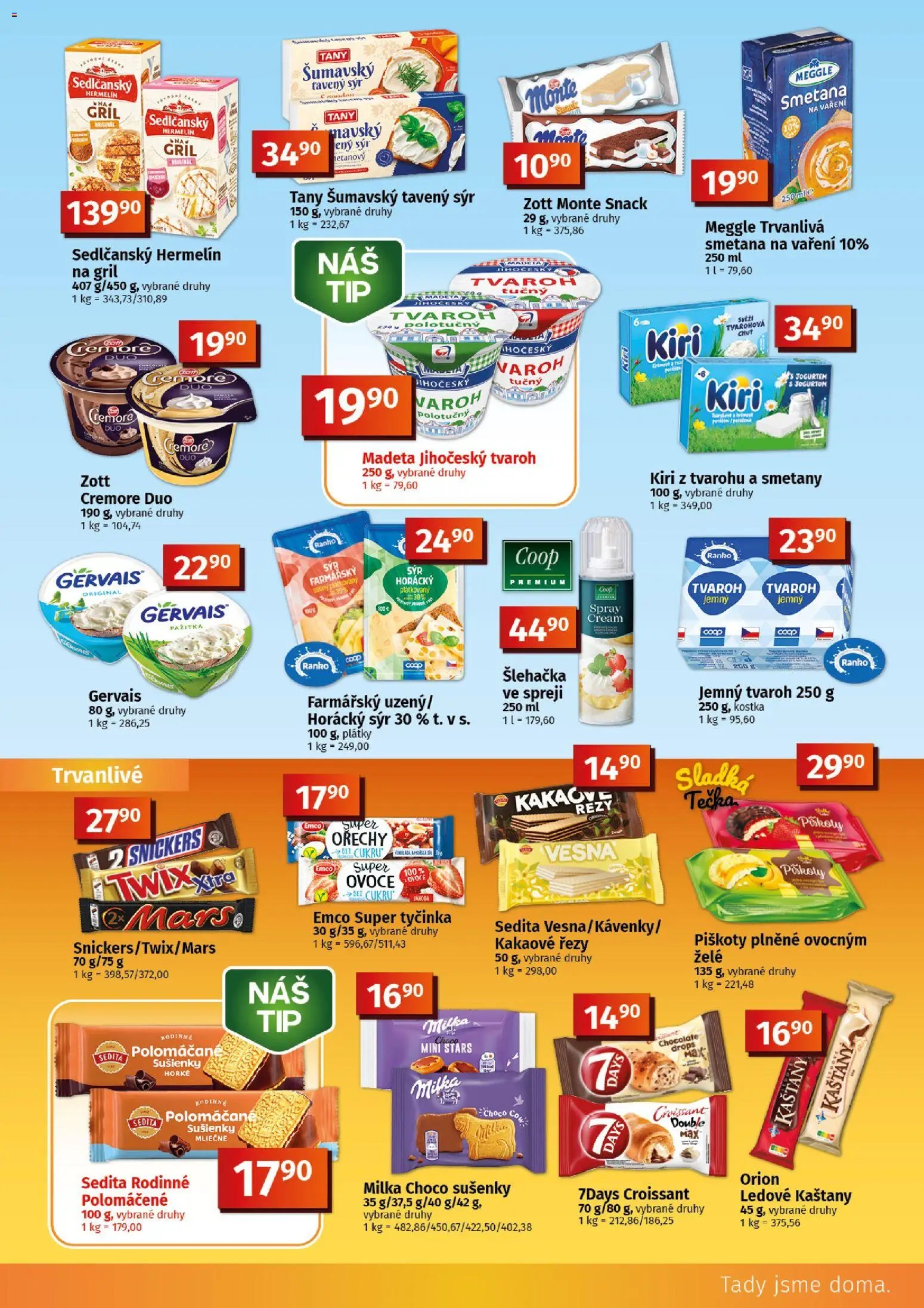 Coop leták - Tuty