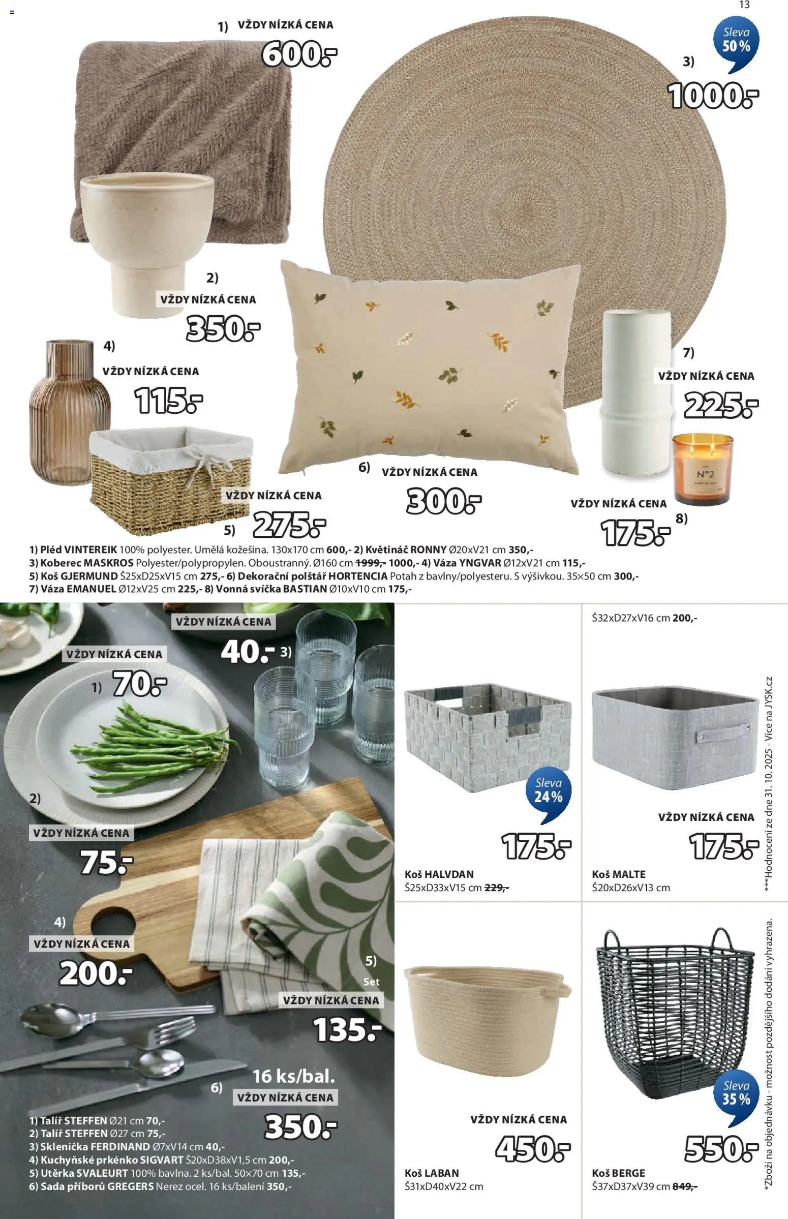 JYSK leták (2025-12-31 - 2026-02-03)