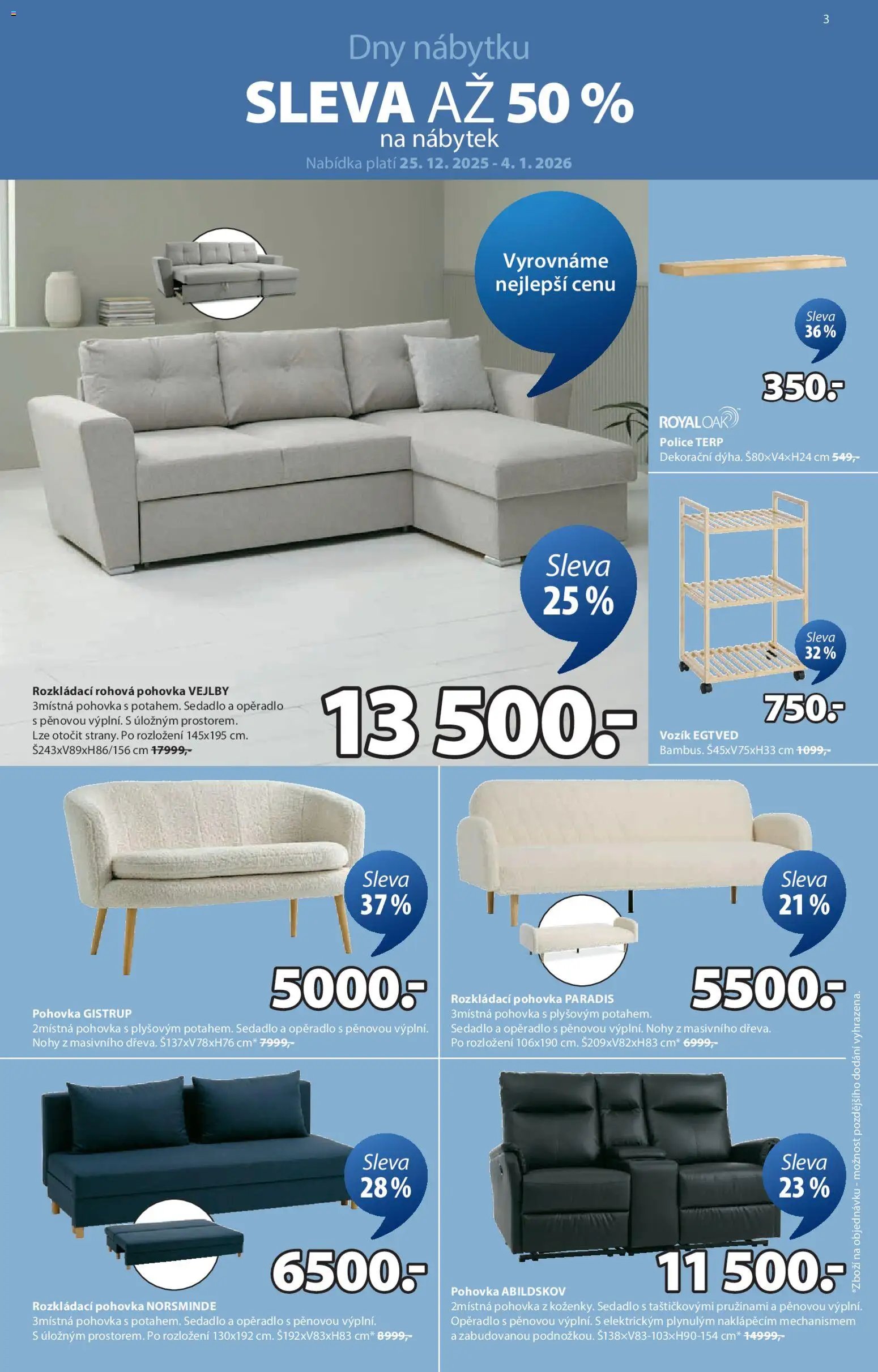 JYSK leták (2025-12-31 - 2026-02-03)