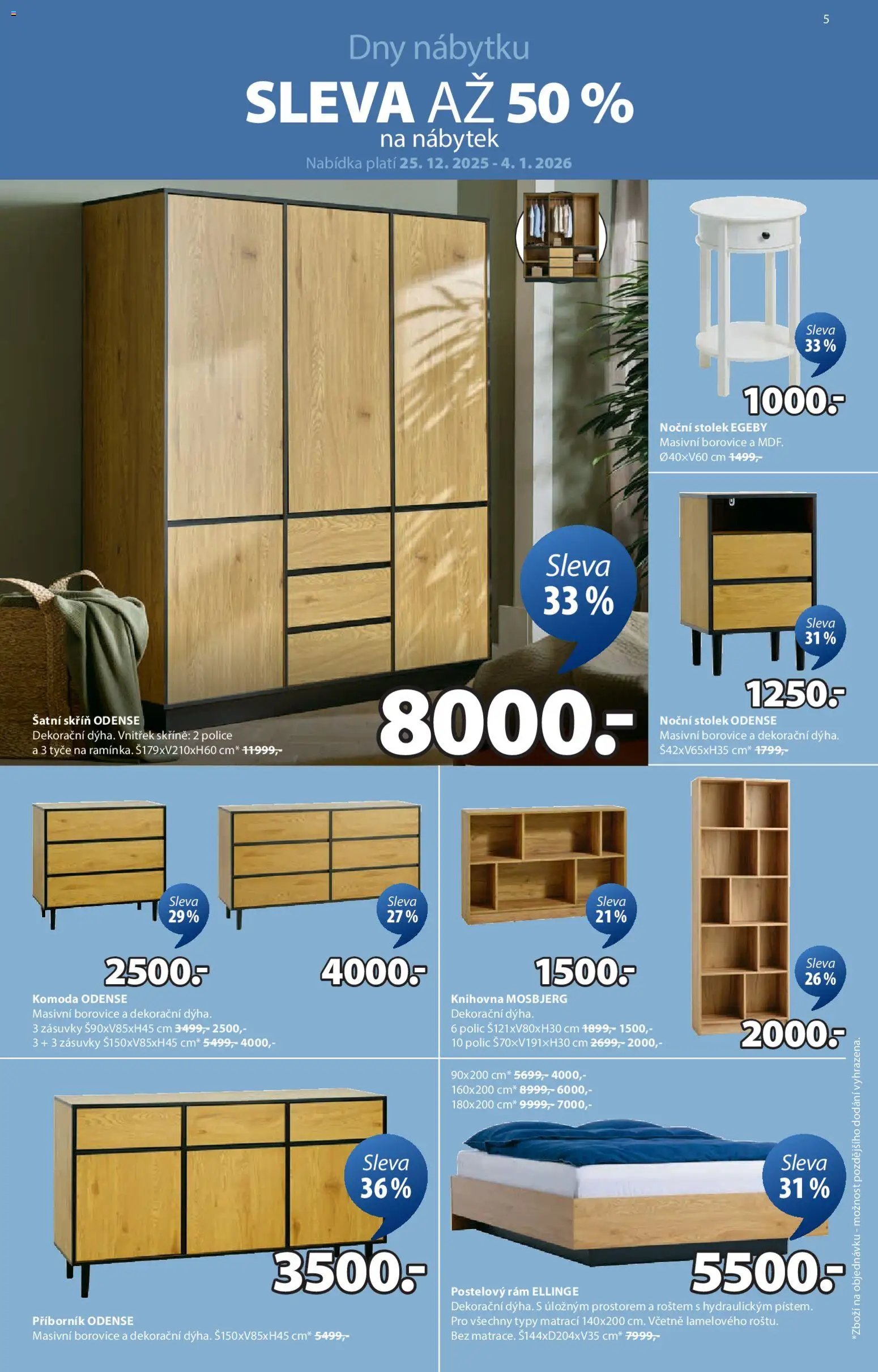 JYSK leták (2025-12-31 - 2026-02-03)