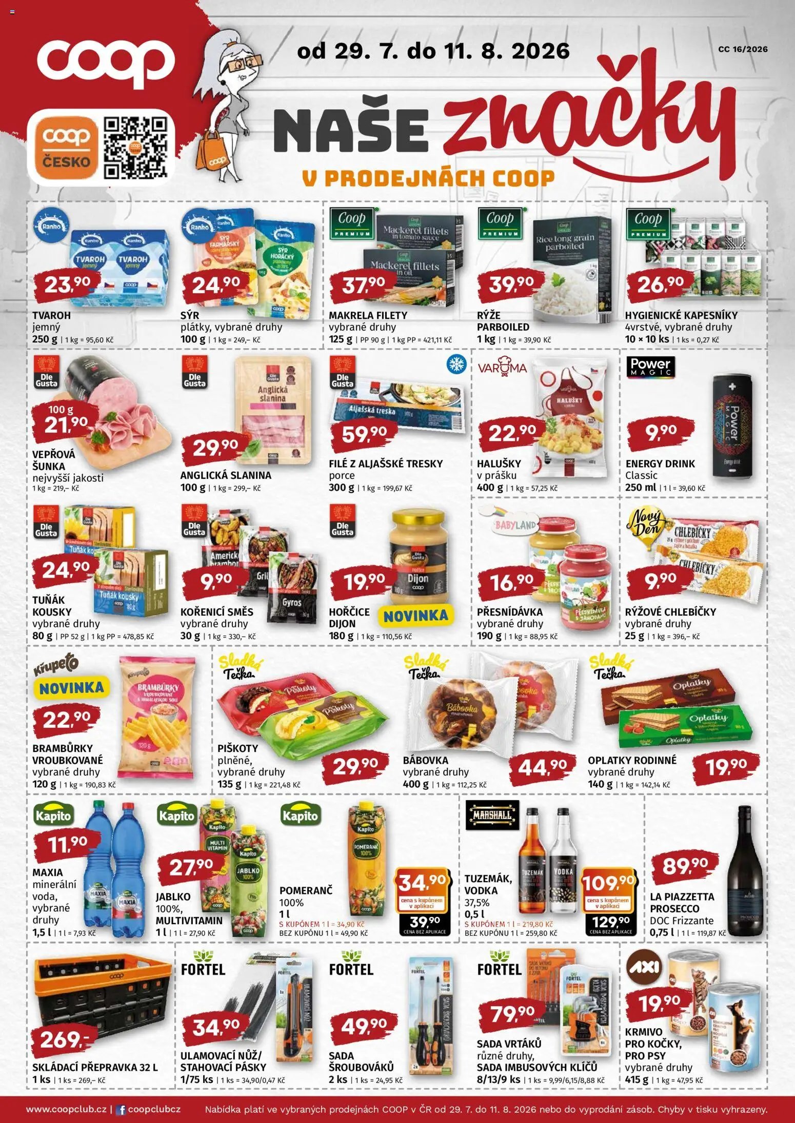Terno leták - COOP naše super ceny