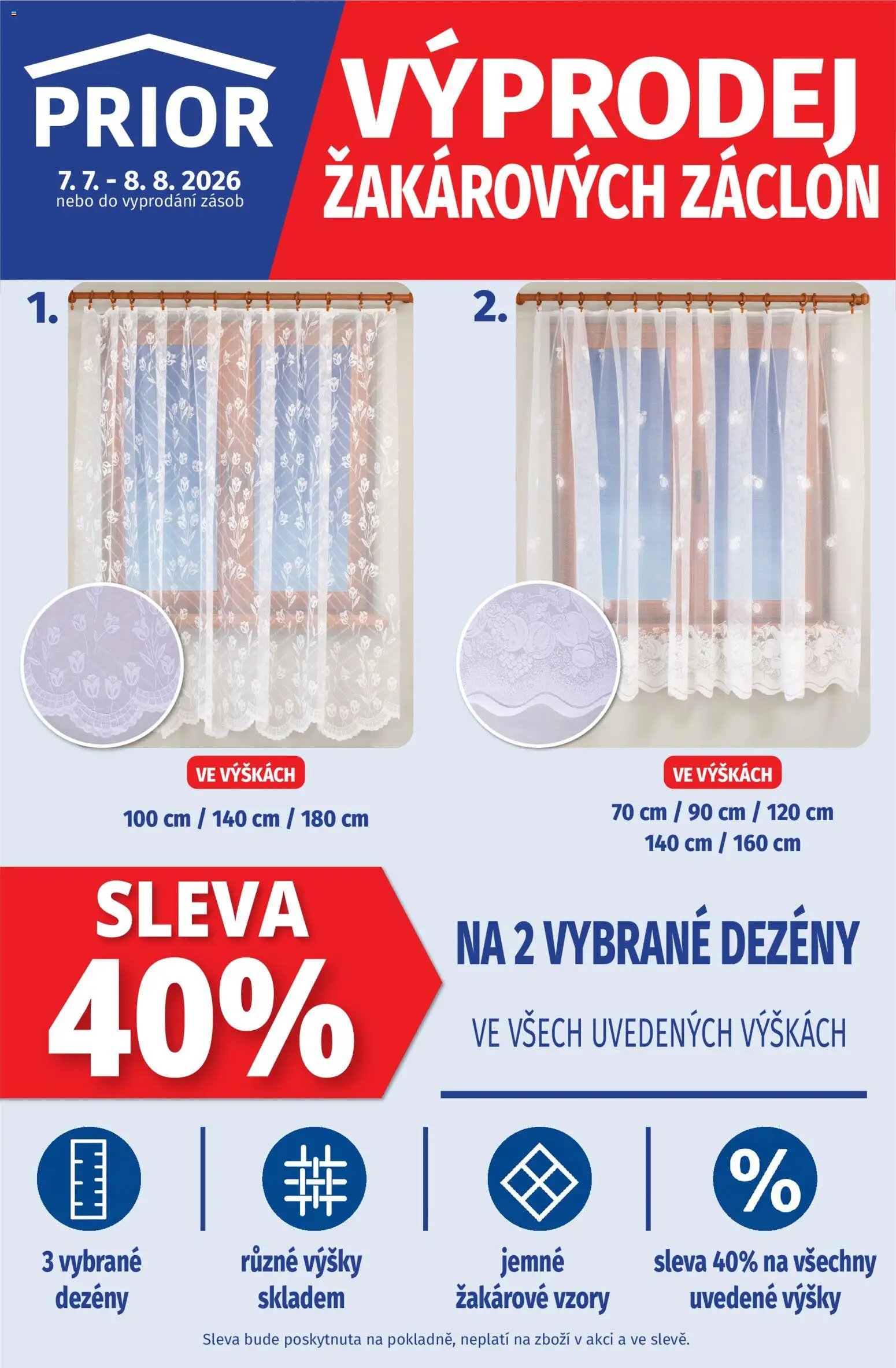 Prior - Akční Nabídka Oděvních Látek A Bytového Textilu
