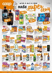Terno leták - COOP naše super ceny (2026-05-20 - 2026-06-02)