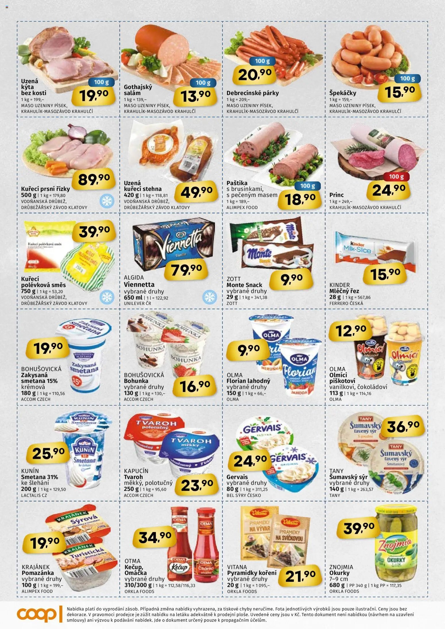 Coop leták - Středočeský region (2025-12-17 - 2025-12-31)