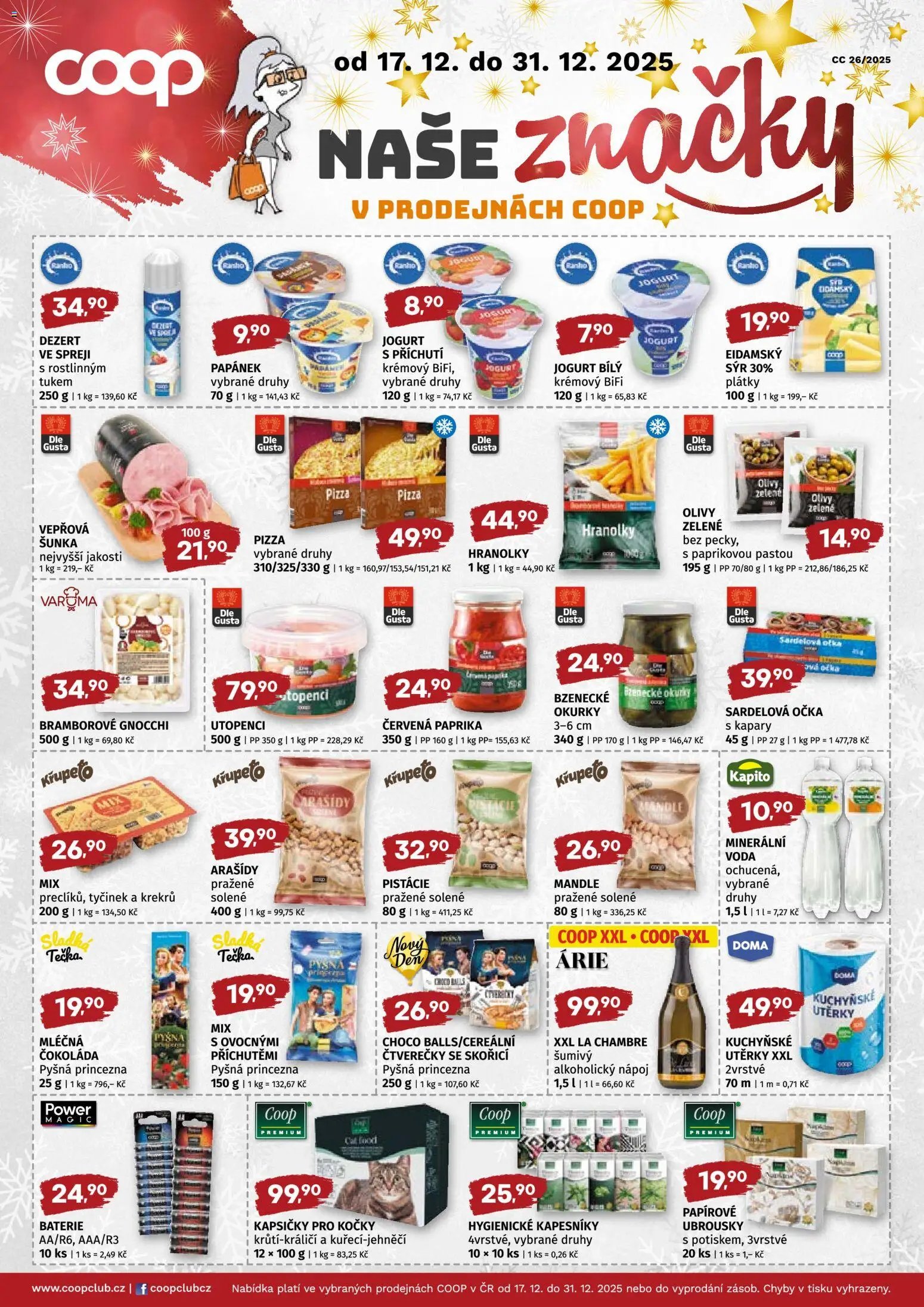 Coop leták - Středočeský region (2025-12-17 - 2025-12-31)