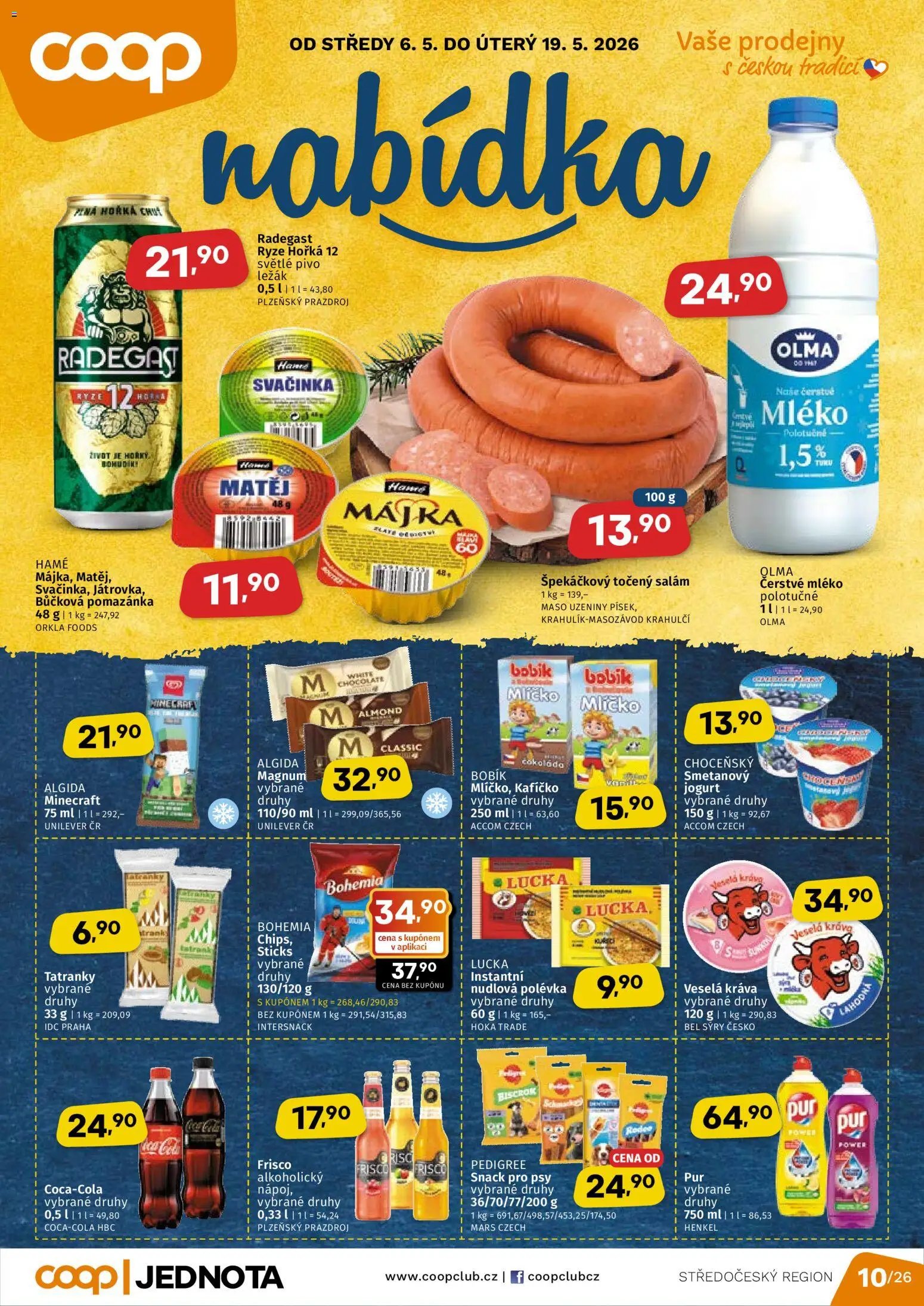 Coop leták - Středočeský region (2026-05-06 - 2026-05-19)