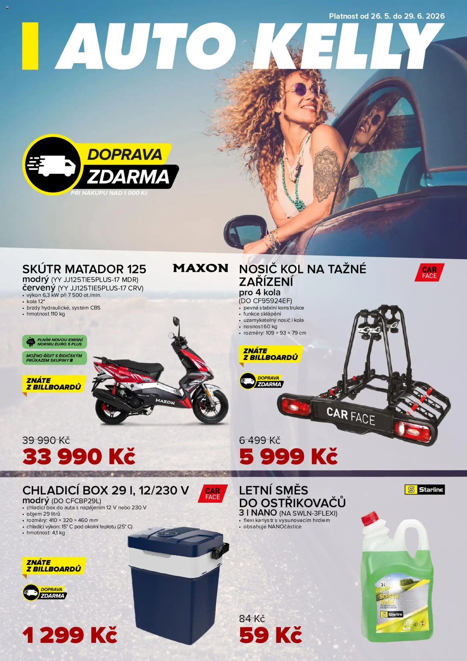 Auto Kelly leták