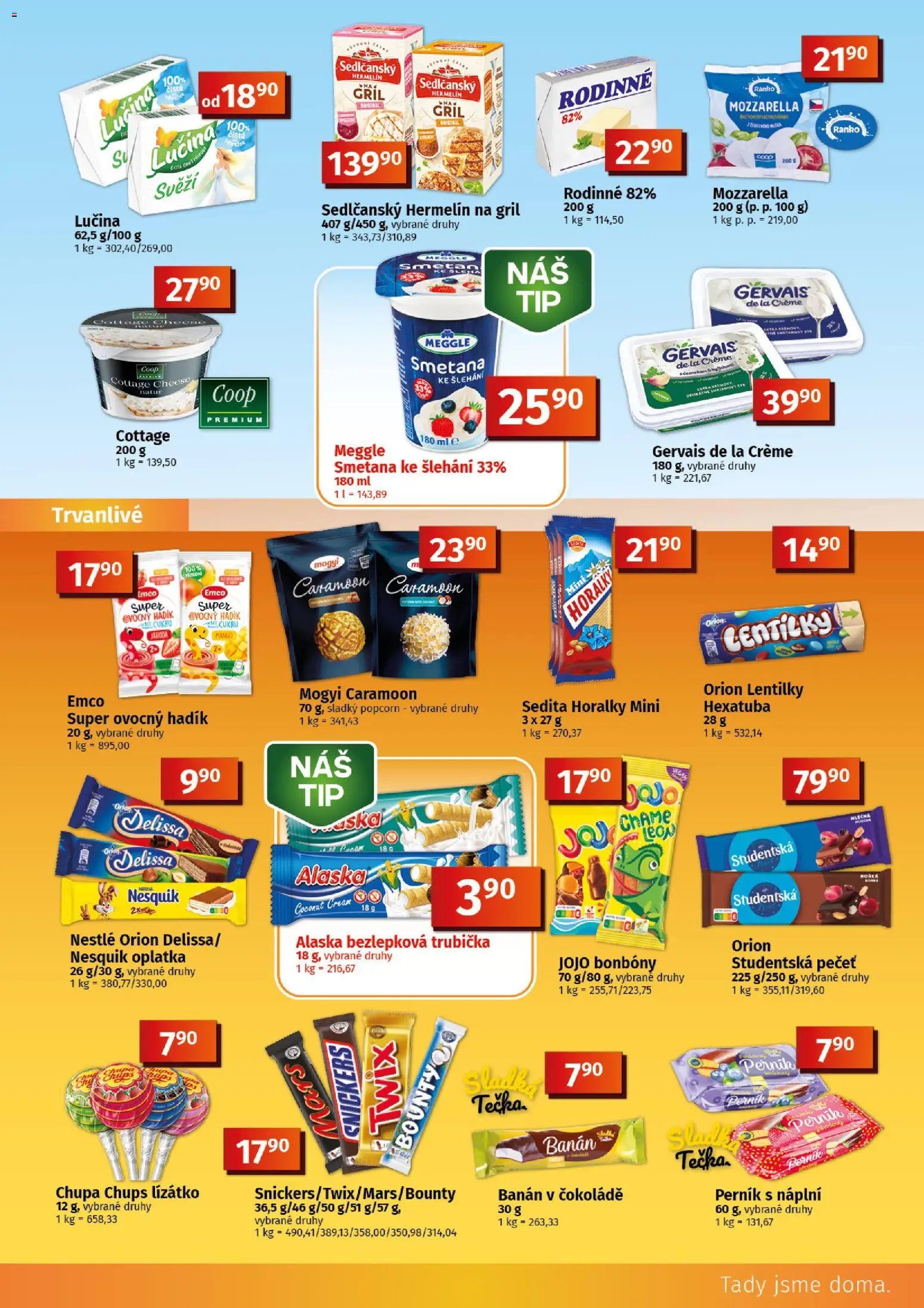 Coop leták - Tuty