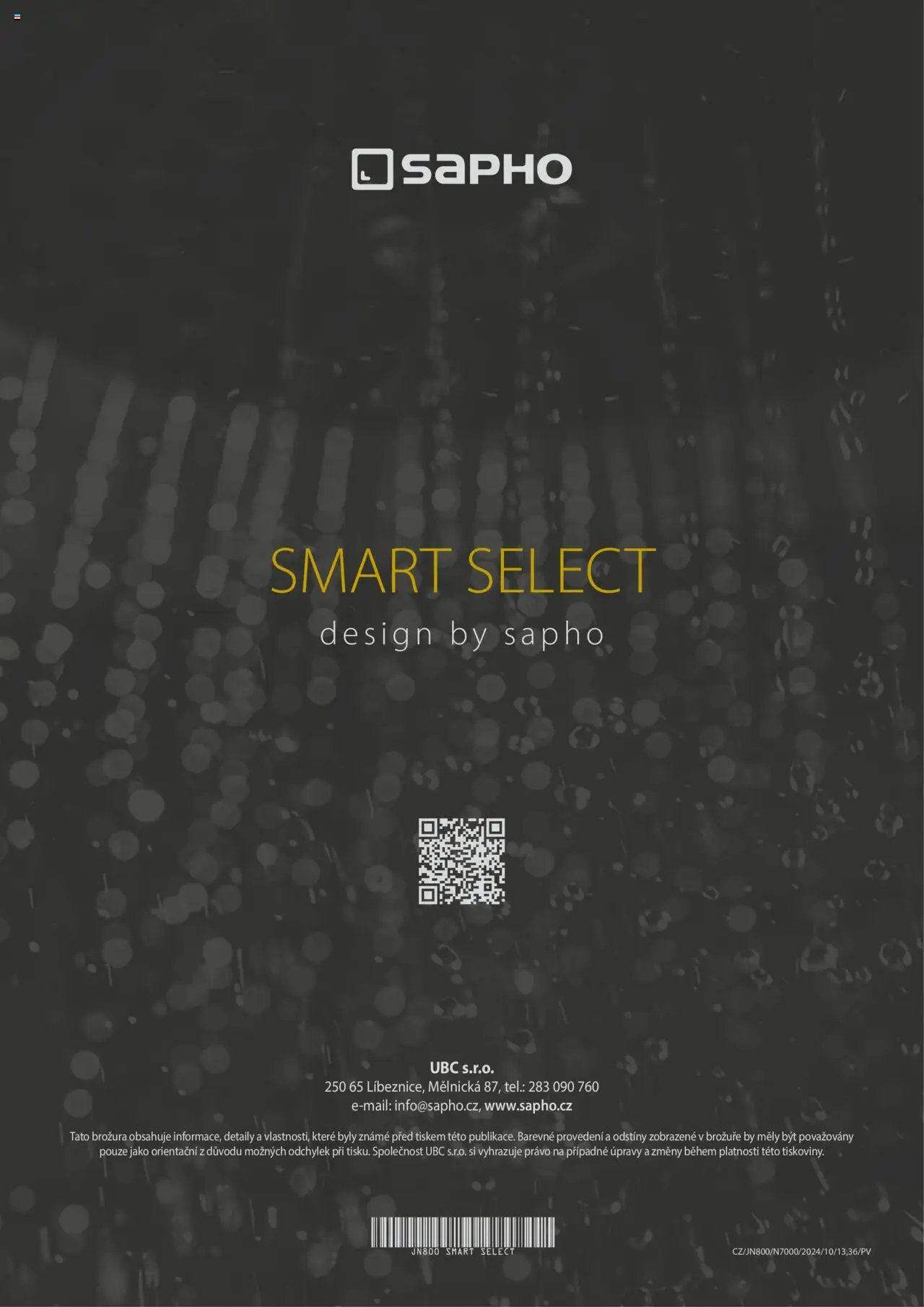 Sapho koupelny katalog - Smart Select (2025-04-17 - 2025-12-31)