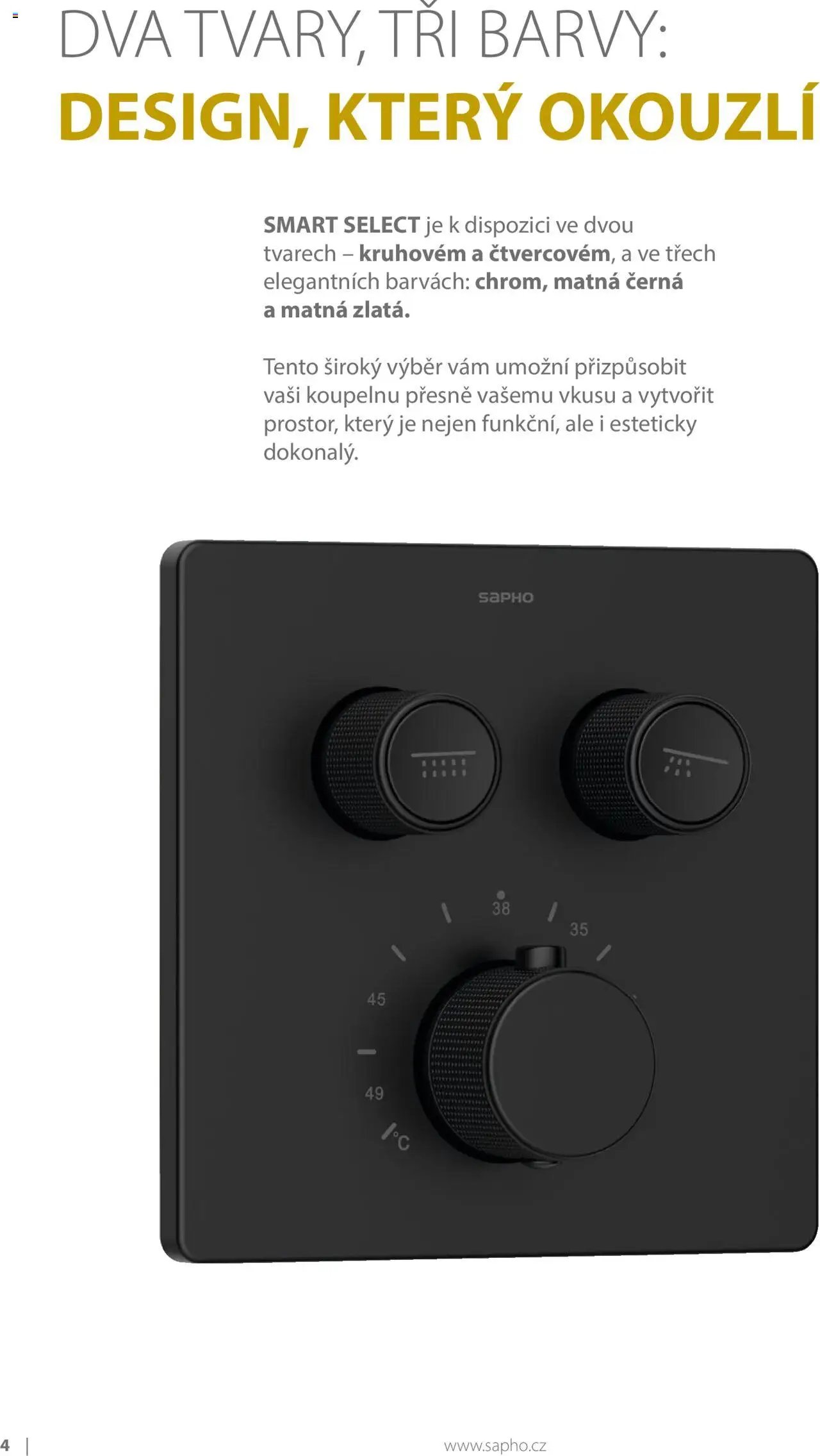 Sapho koupelny katalog - Smart Select (2025-04-17 - 2025-12-31)