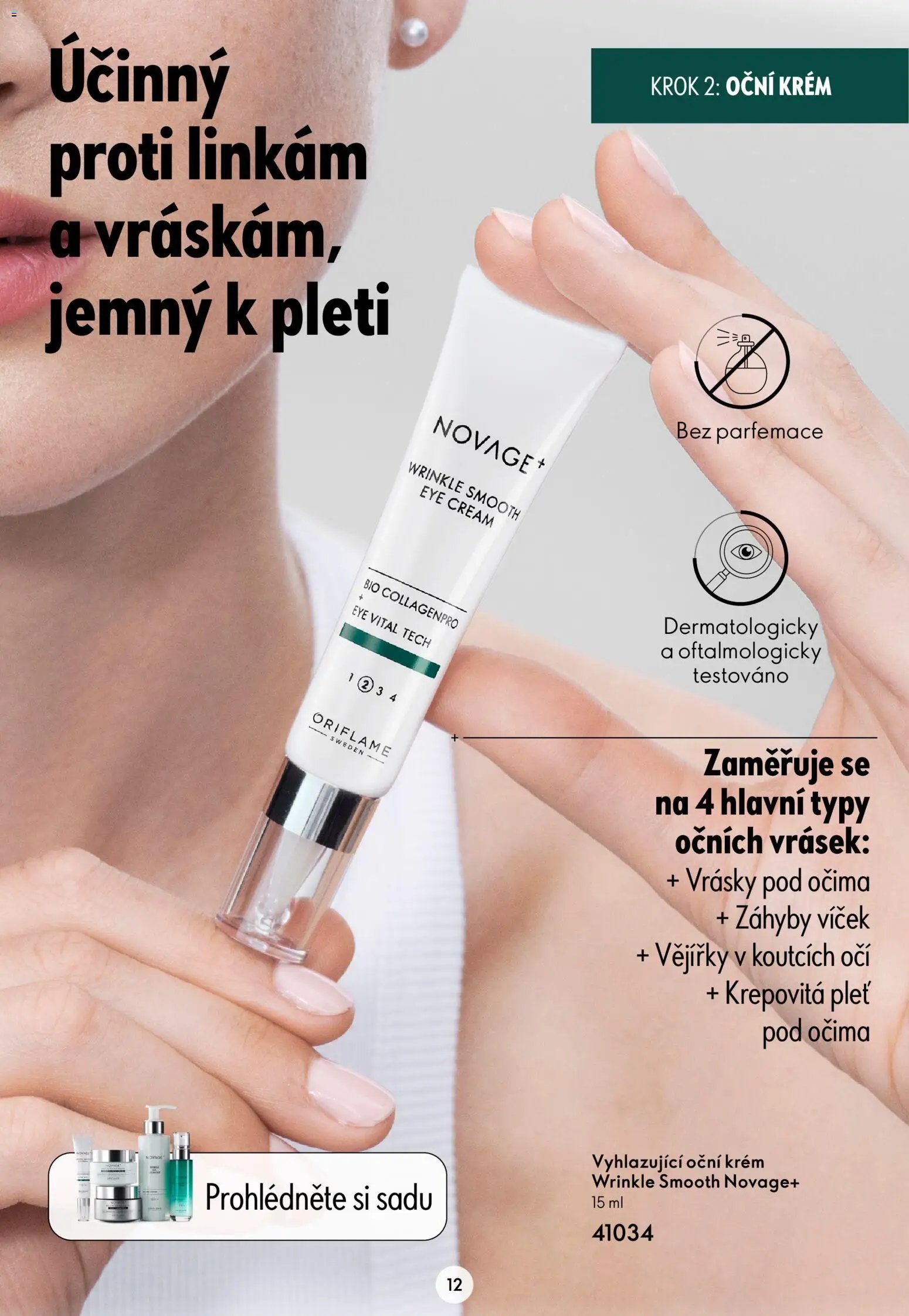 Oriflame katalog Novage+