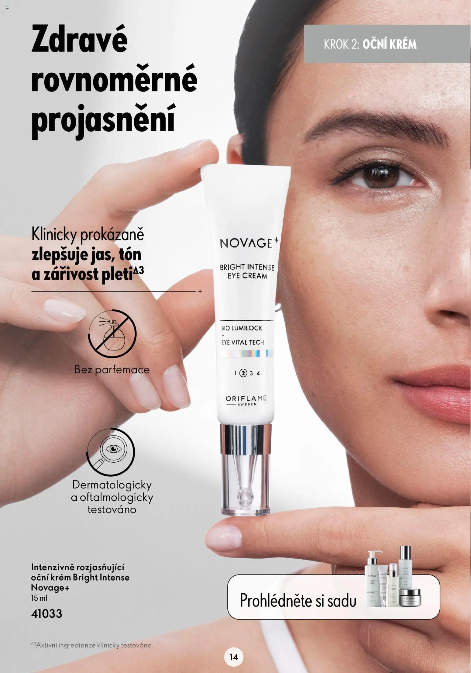 Oriflame katalog Novage+
