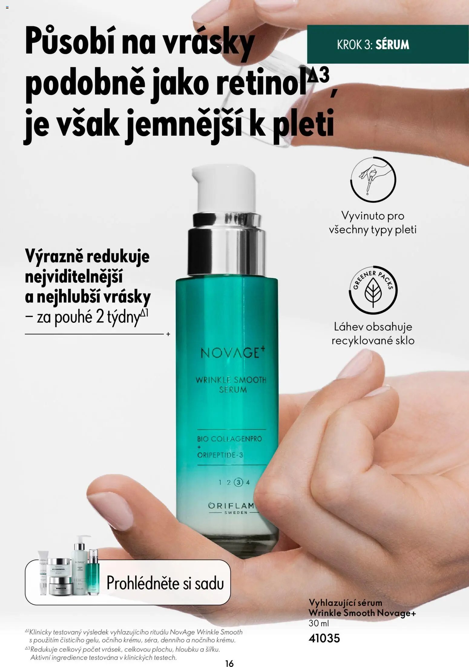 Oriflame katalog Novage+