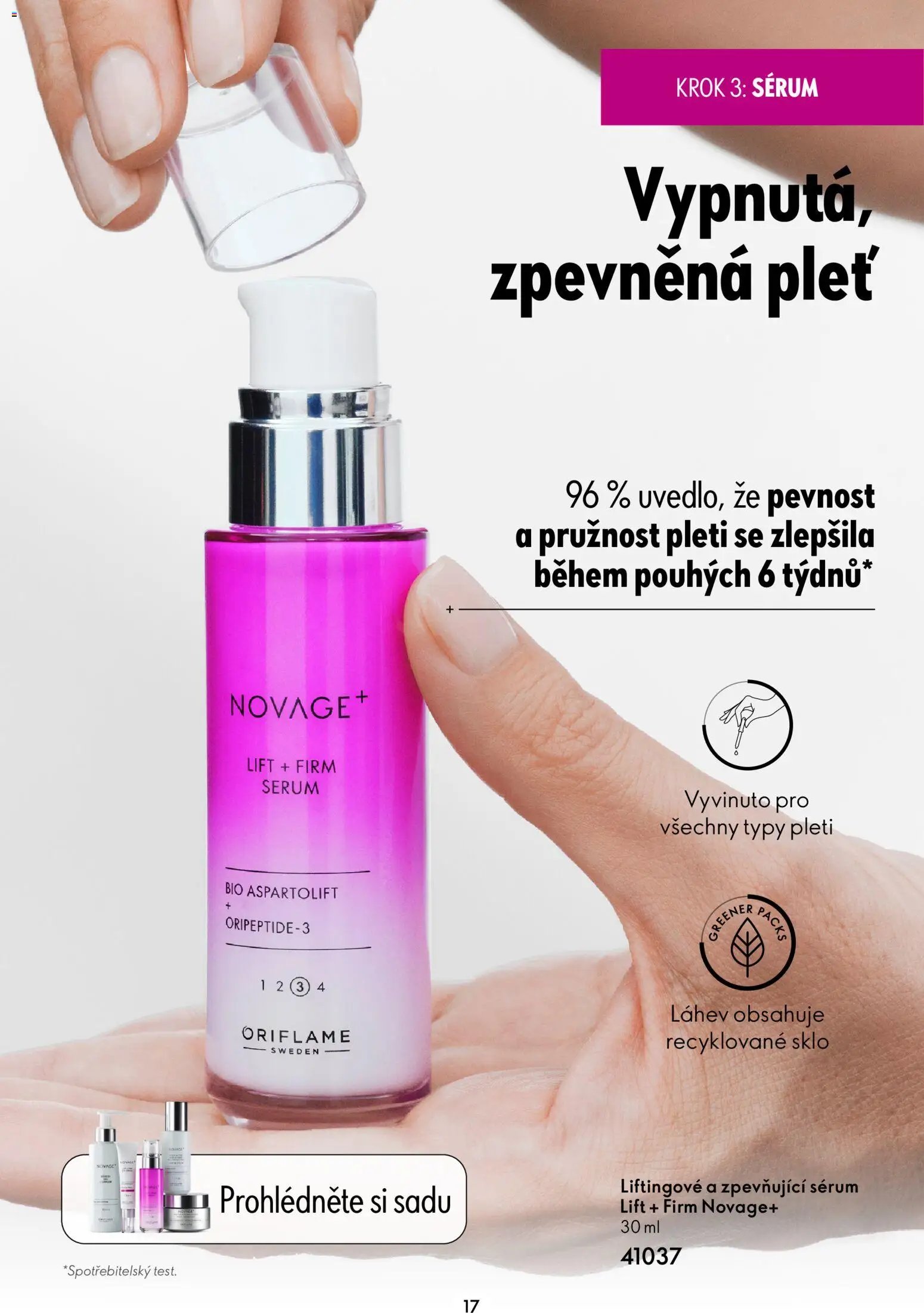 Oriflame katalog Novage+