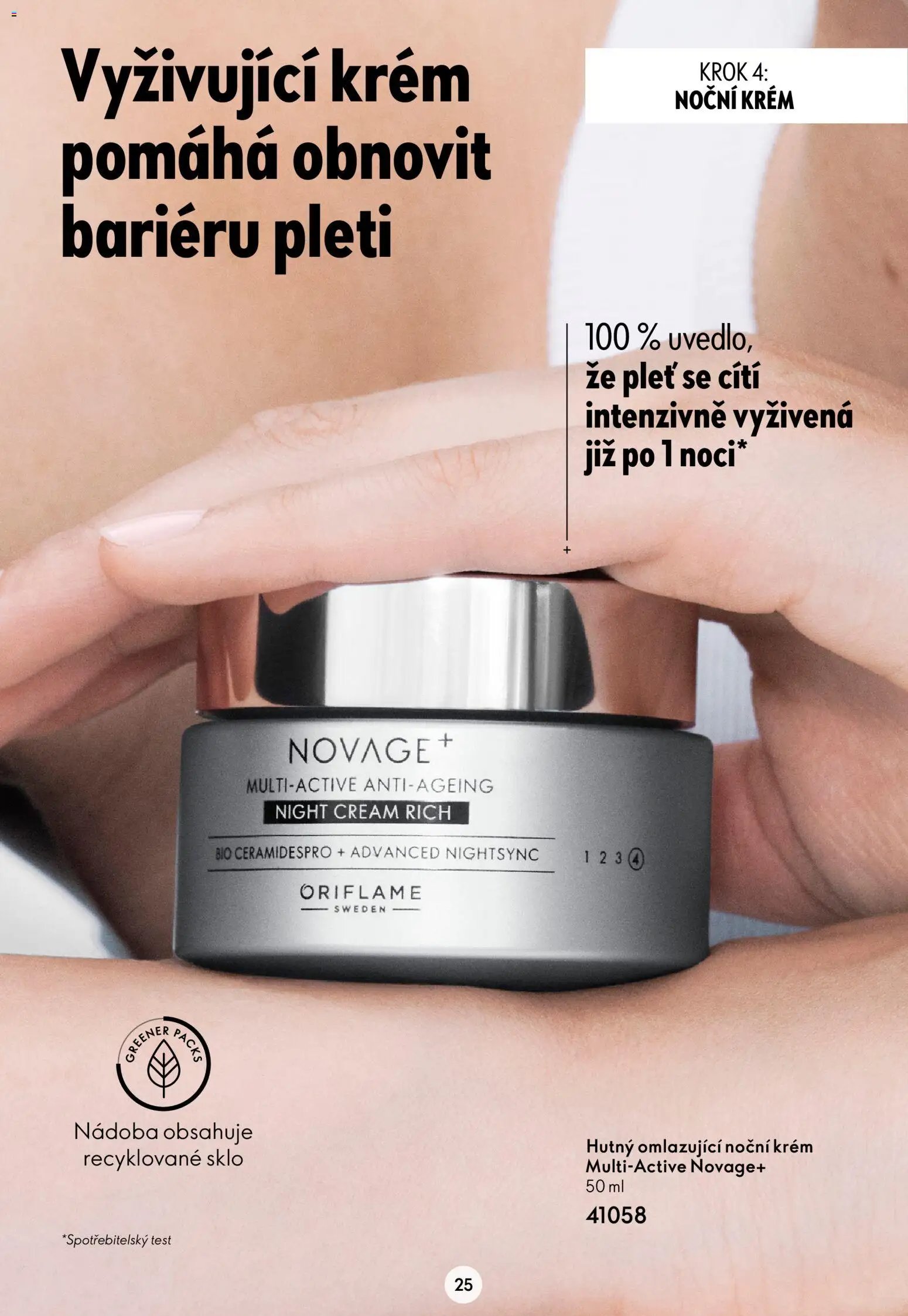 Oriflame katalog Novage+