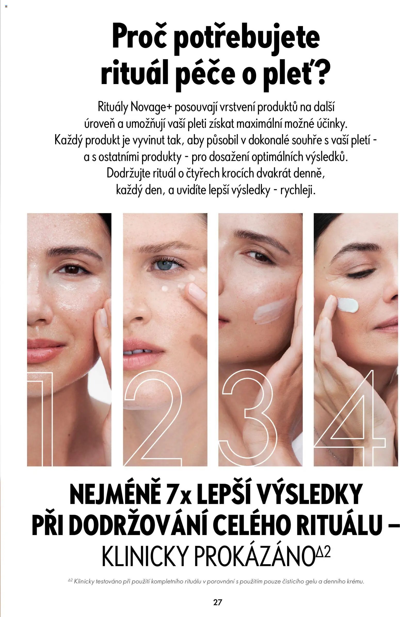 Oriflame katalog Novage+