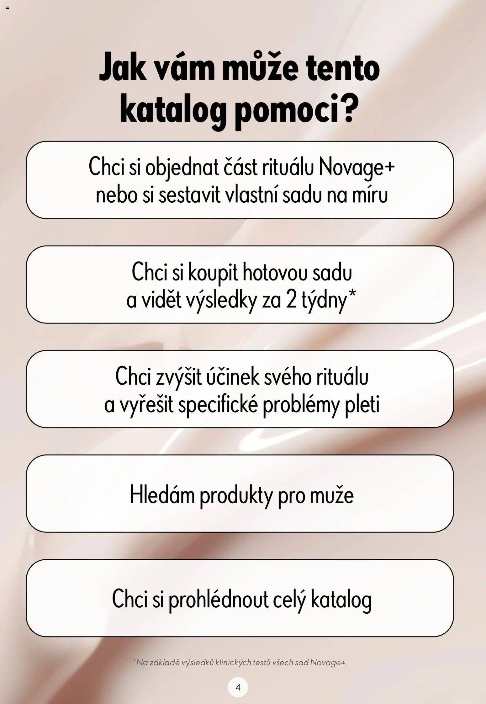 Oriflame katalog Novage+