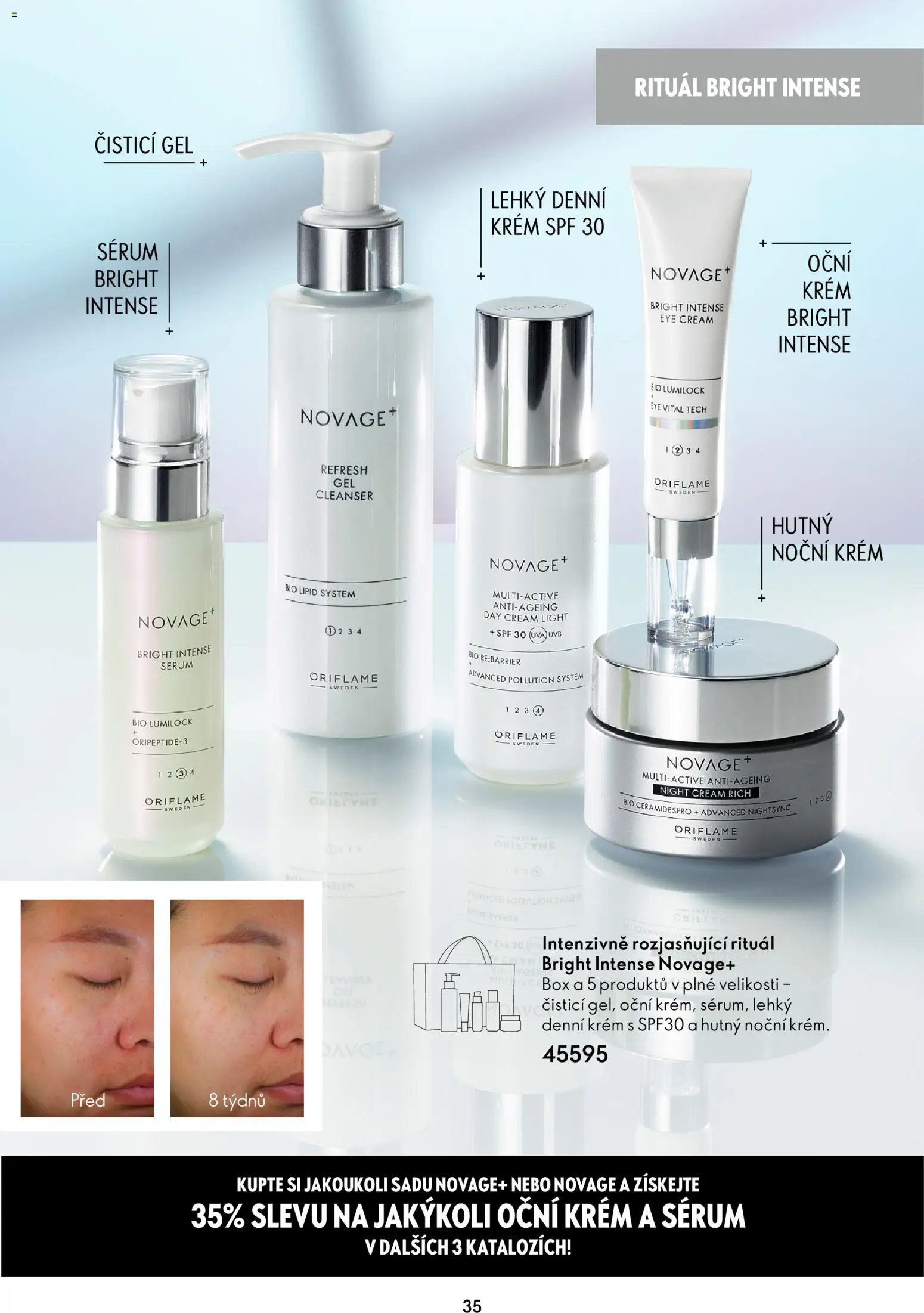 Oriflame katalog Novage+