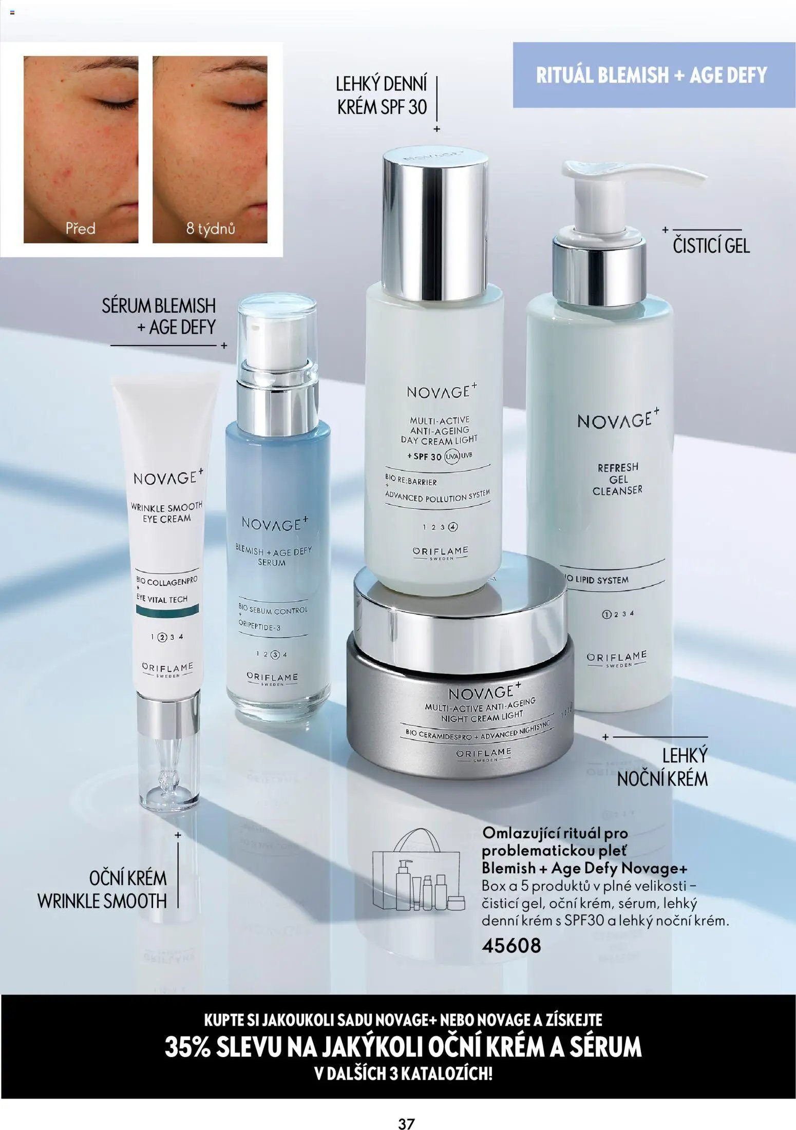 Oriflame katalog Novage+