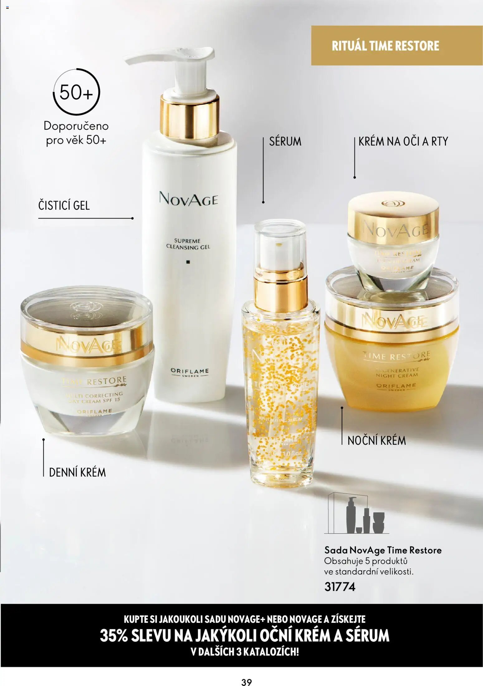 Oriflame katalog Novage+