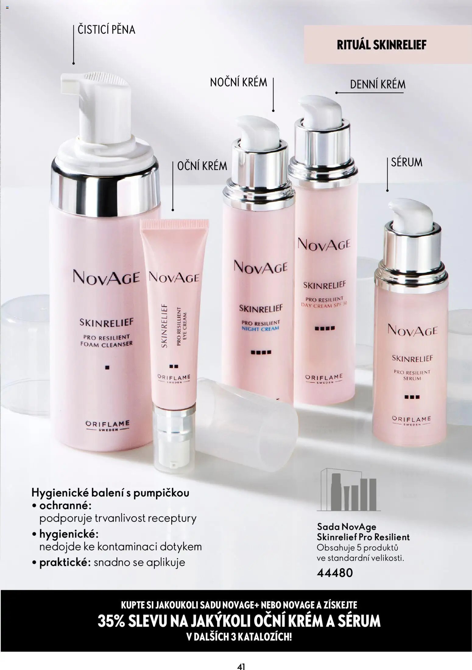 Oriflame katalog Novage+