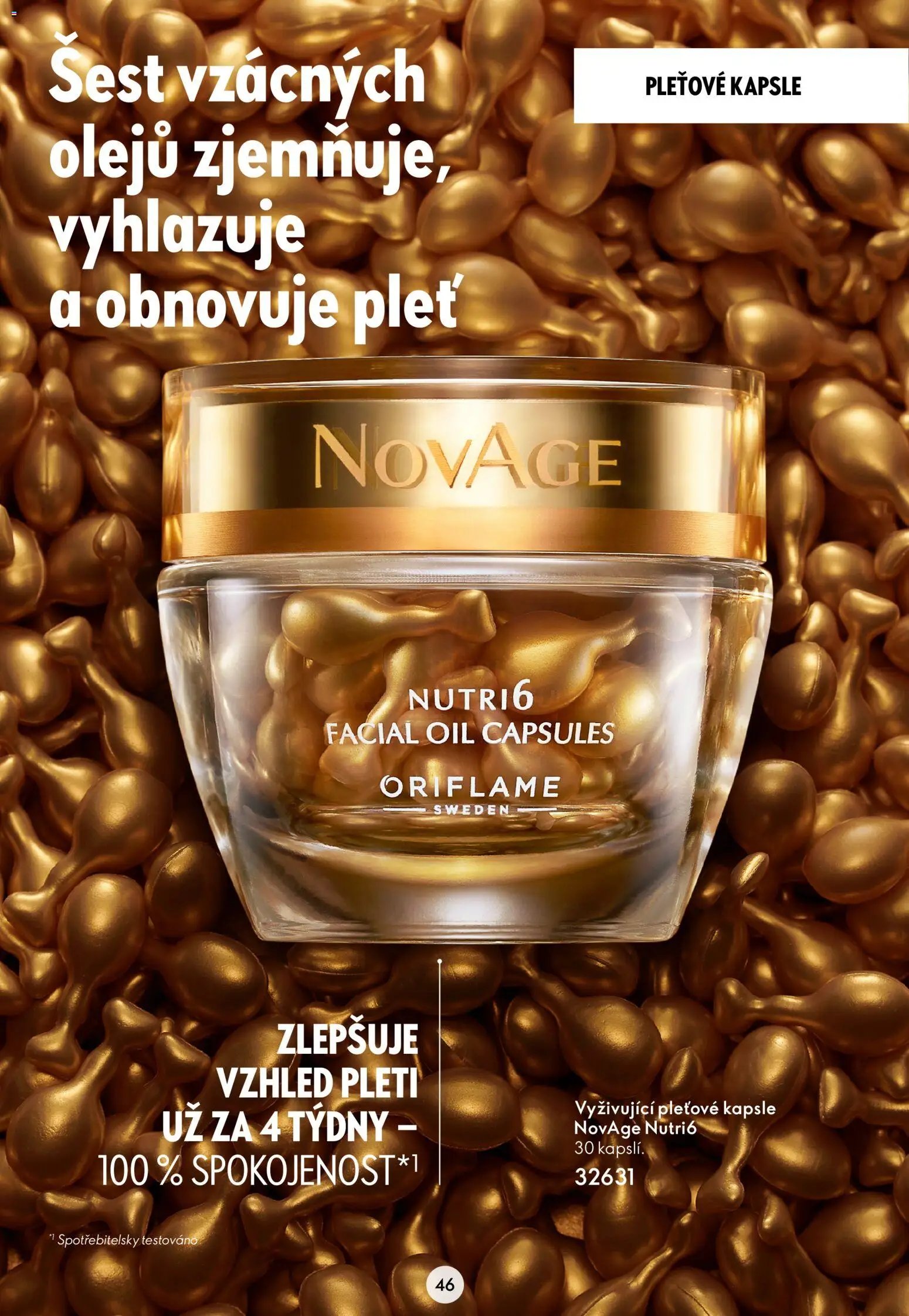 Oriflame katalog Novage+