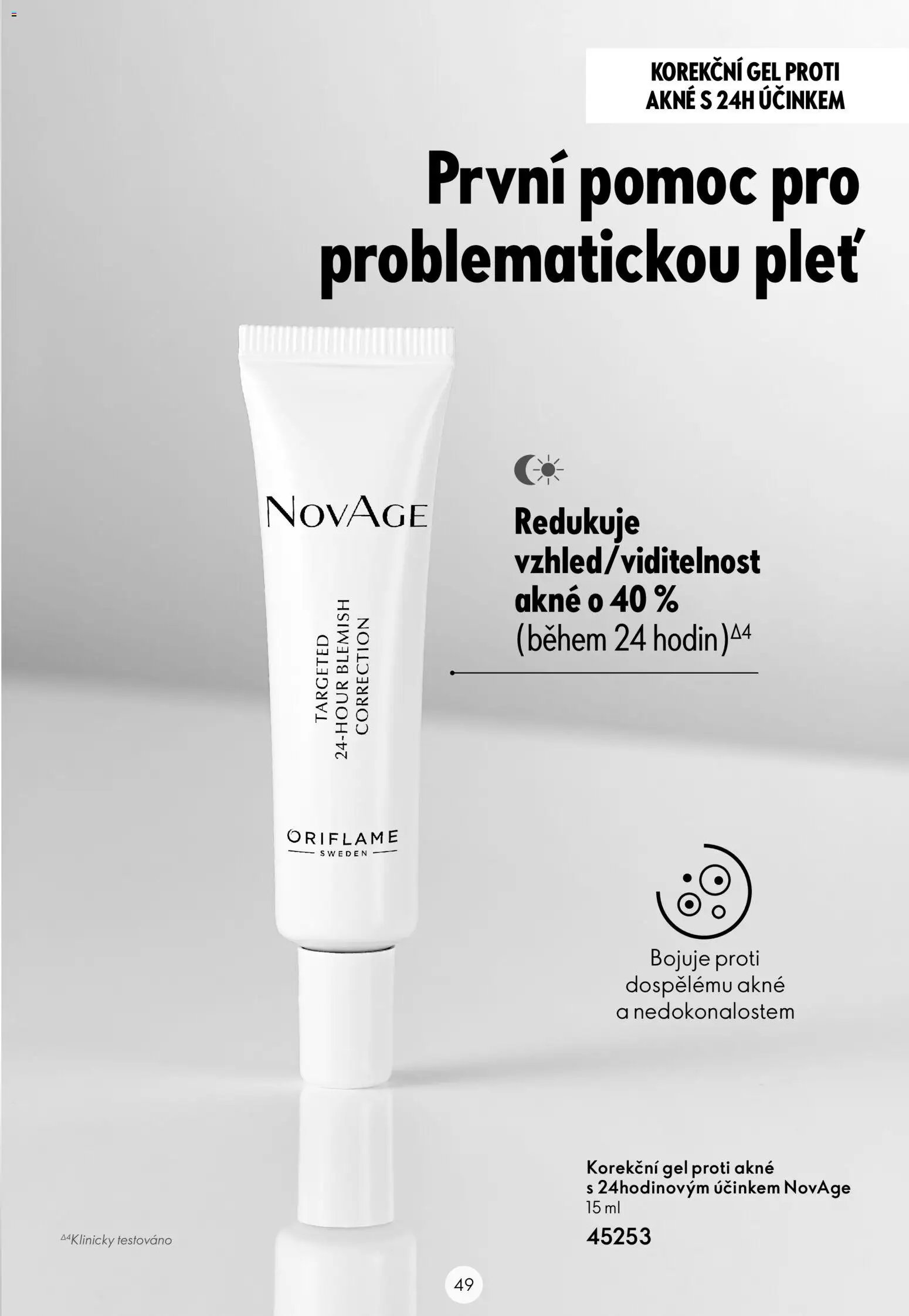 Oriflame katalog Novage+