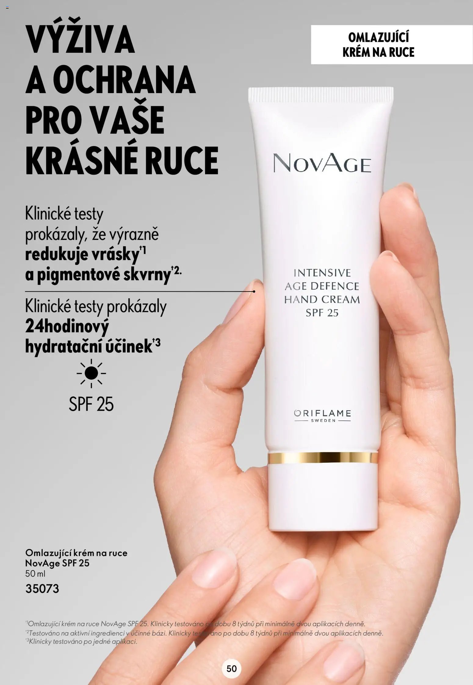 Oriflame katalog Novage+