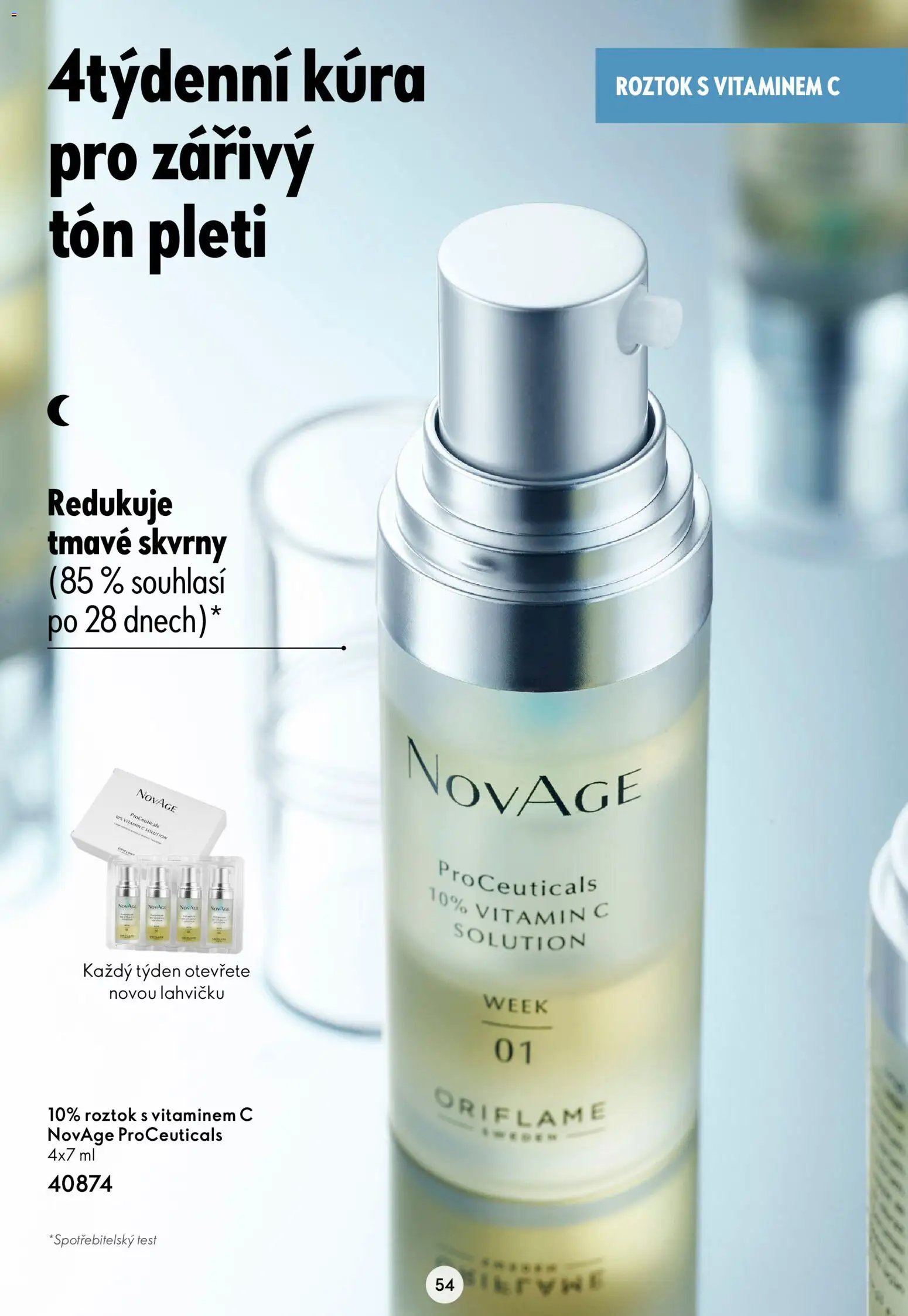Oriflame katalog Novage+