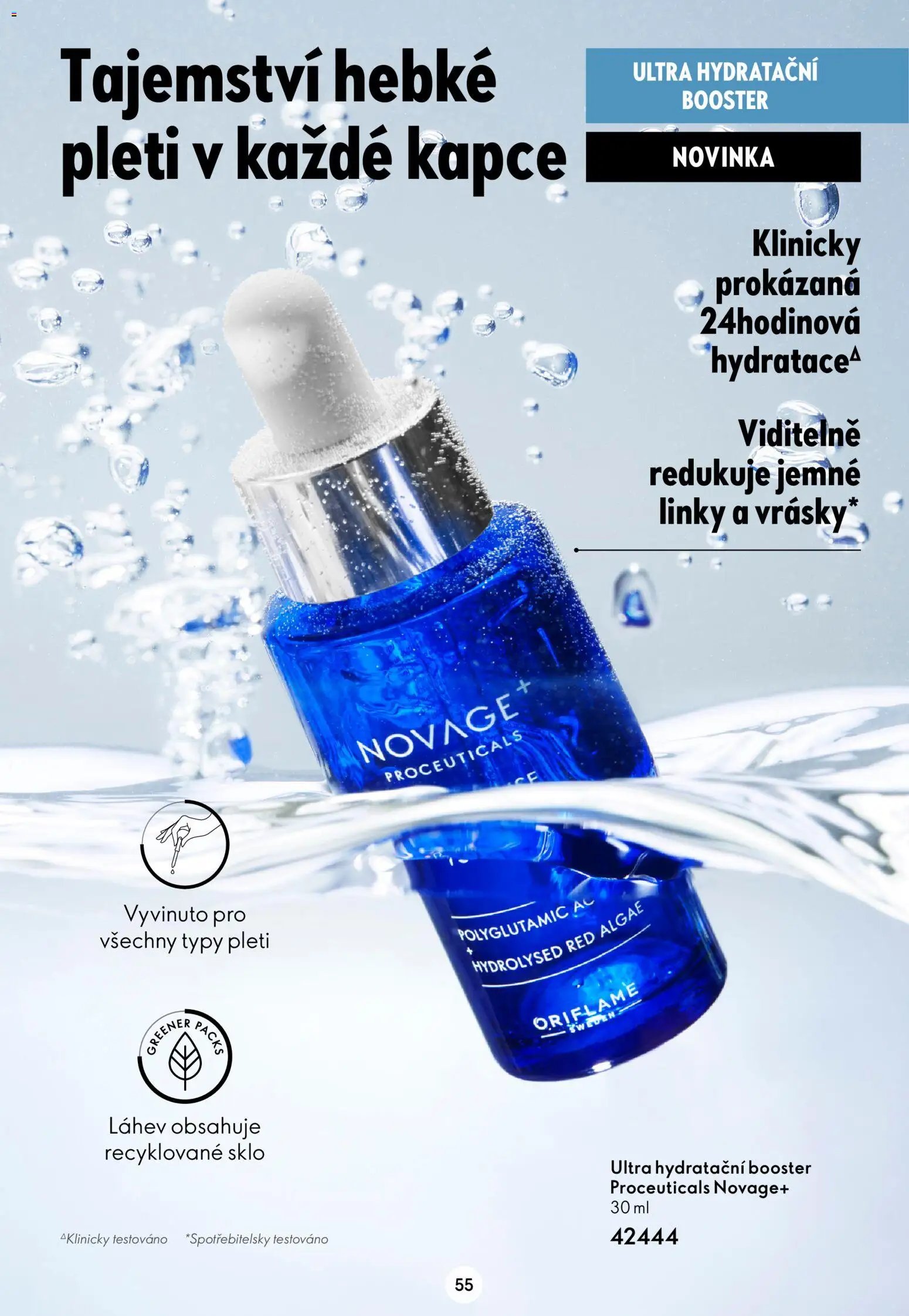 Oriflame katalog Novage+