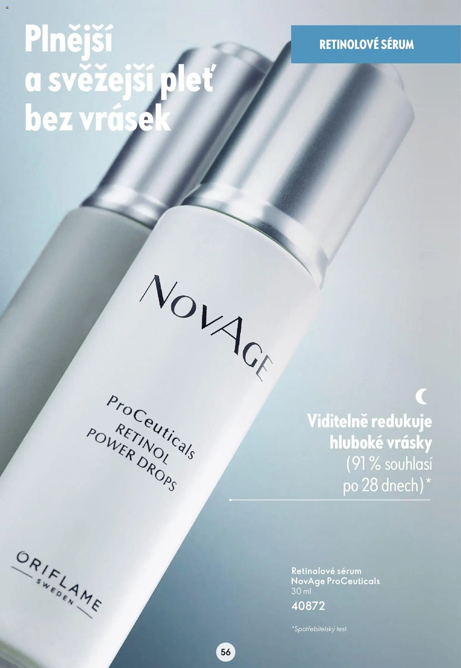 Oriflame katalog Novage+