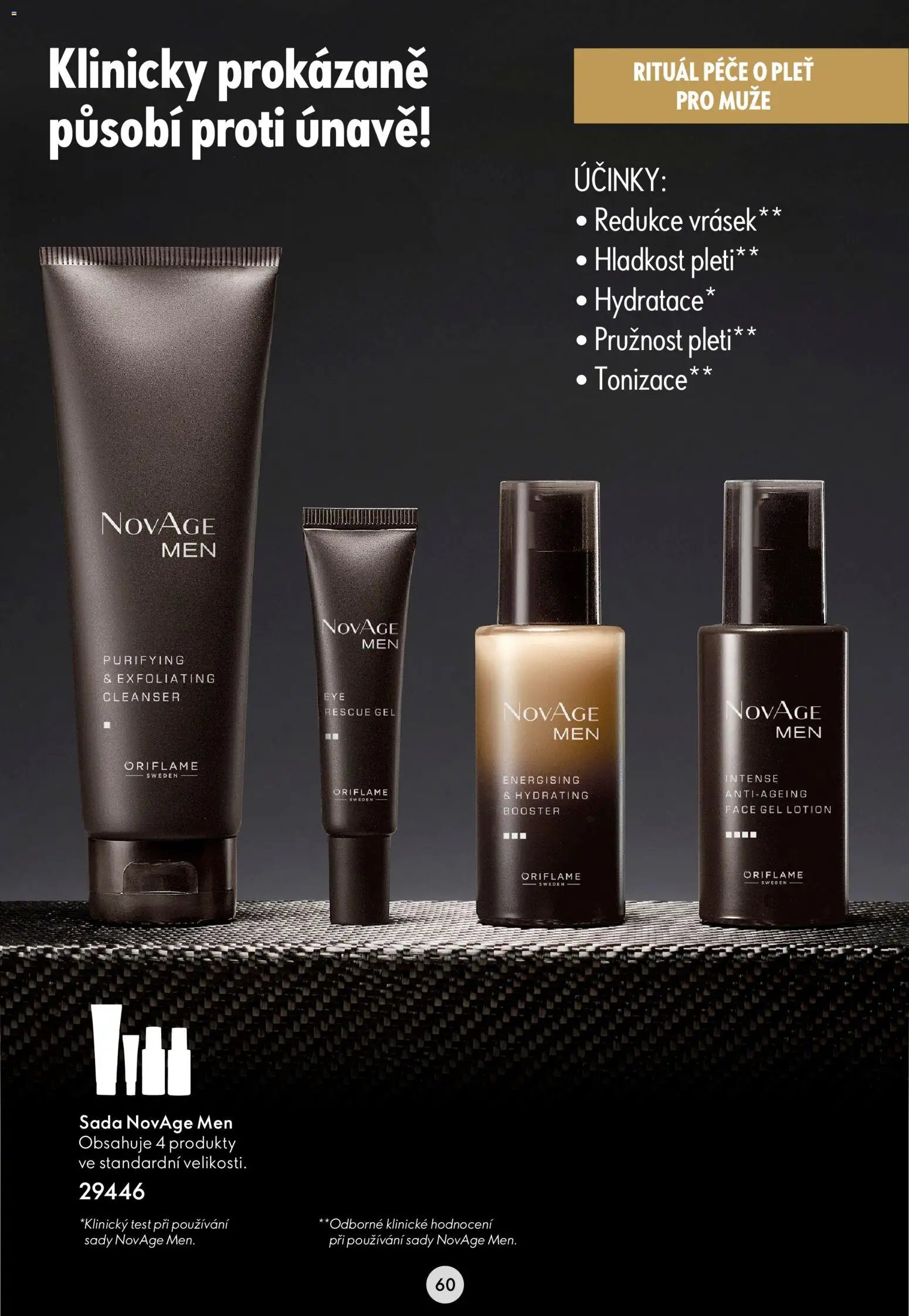Oriflame katalog Novage+
