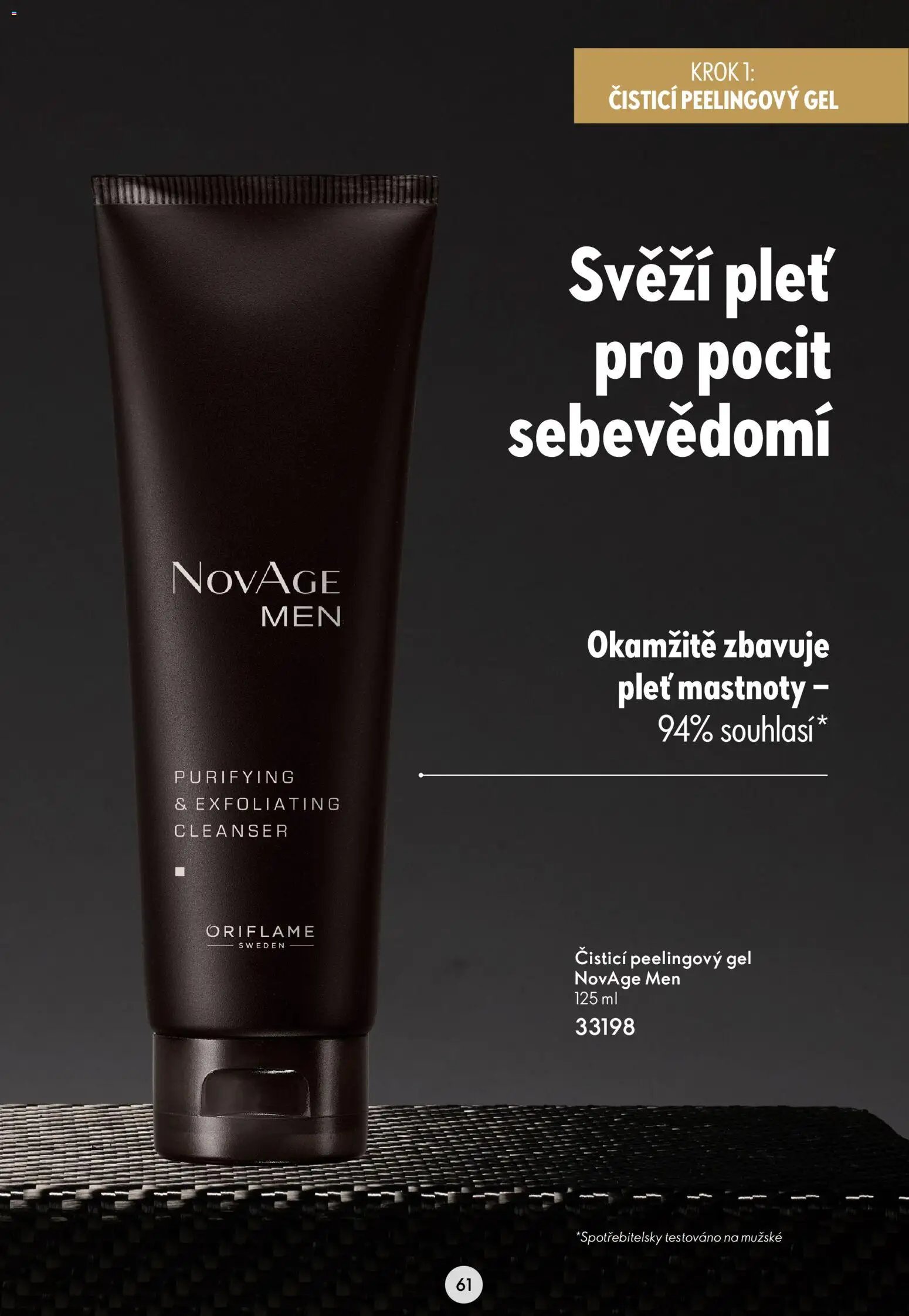 Oriflame katalog Novage+