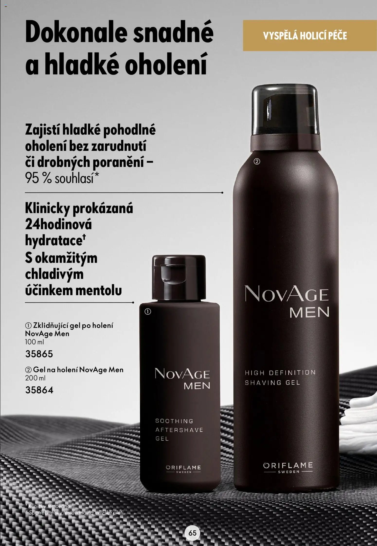 Oriflame katalog Novage+