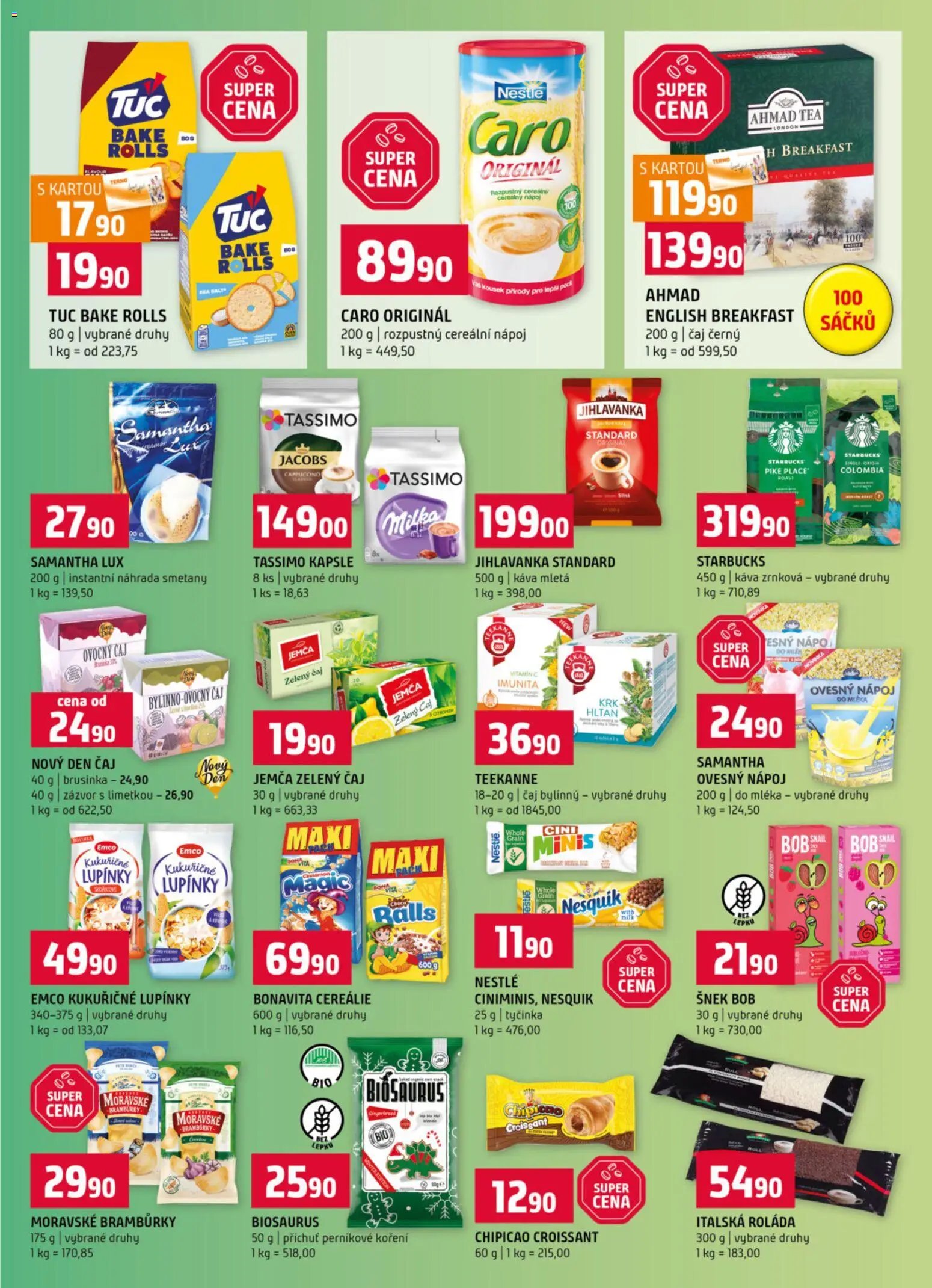 Terno leták - Prachatice (2025-11-26 - 2025-12-02)