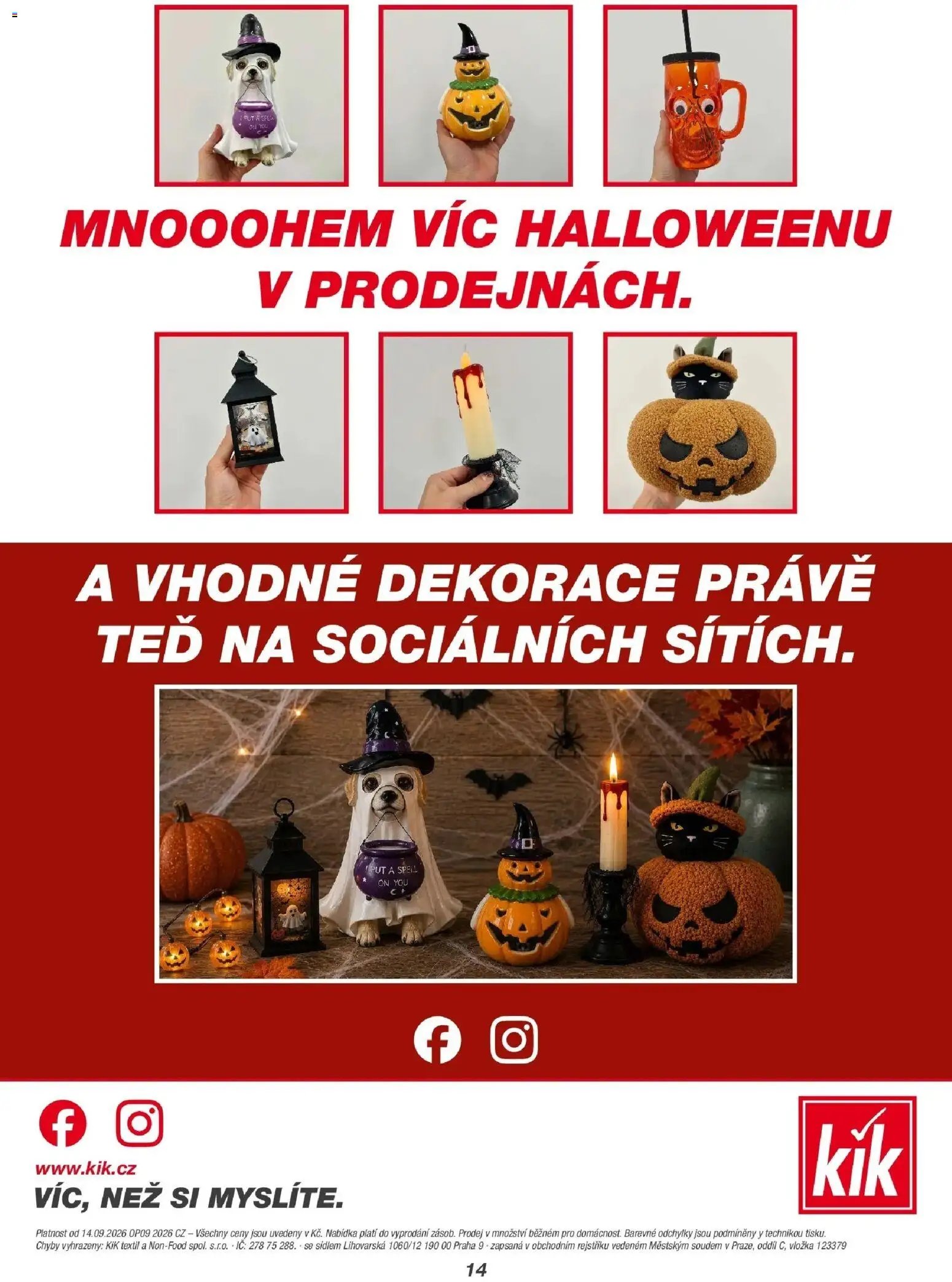 Kik aktuální leták