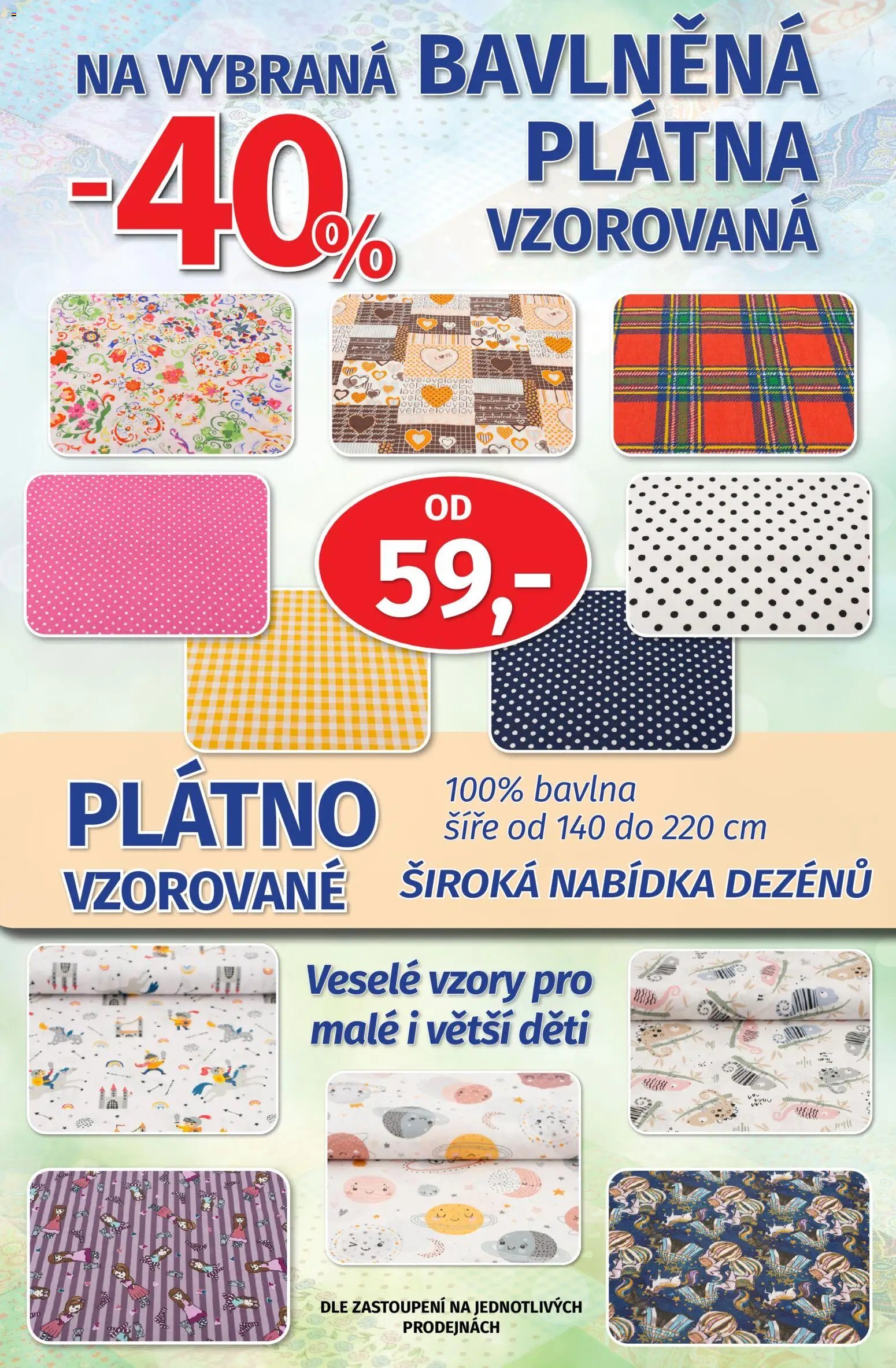 Prior - Akční Nabídka Bytových A Oděvních Látek (2026-02-16 - 2026-02-28)