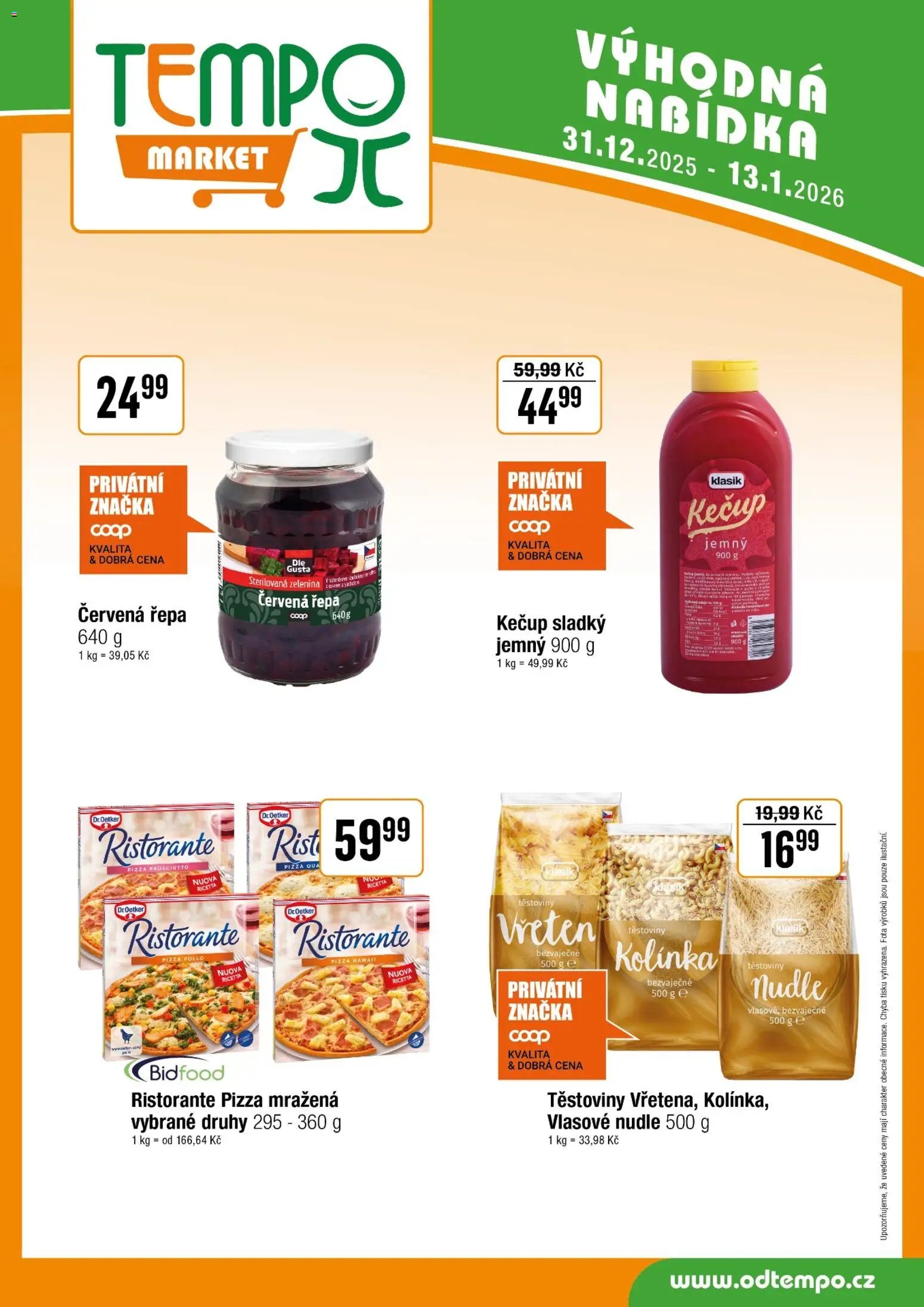 Tempo leták (2025-12-31 - 2026-01-13)