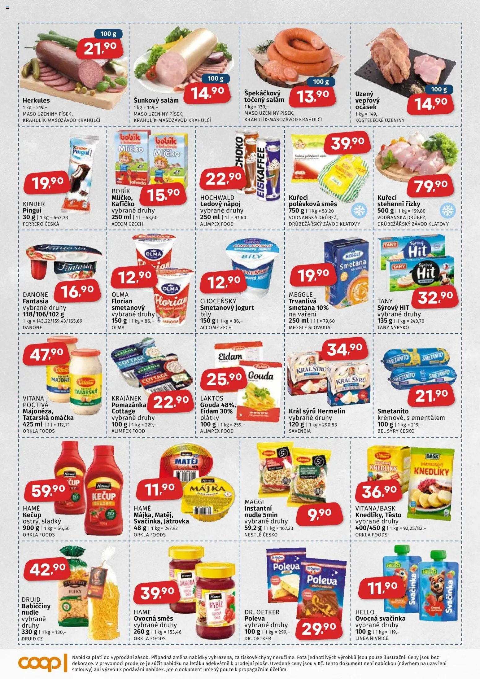 Coop leták - Středočeský region (2025-11-05 - 2025-11-18)