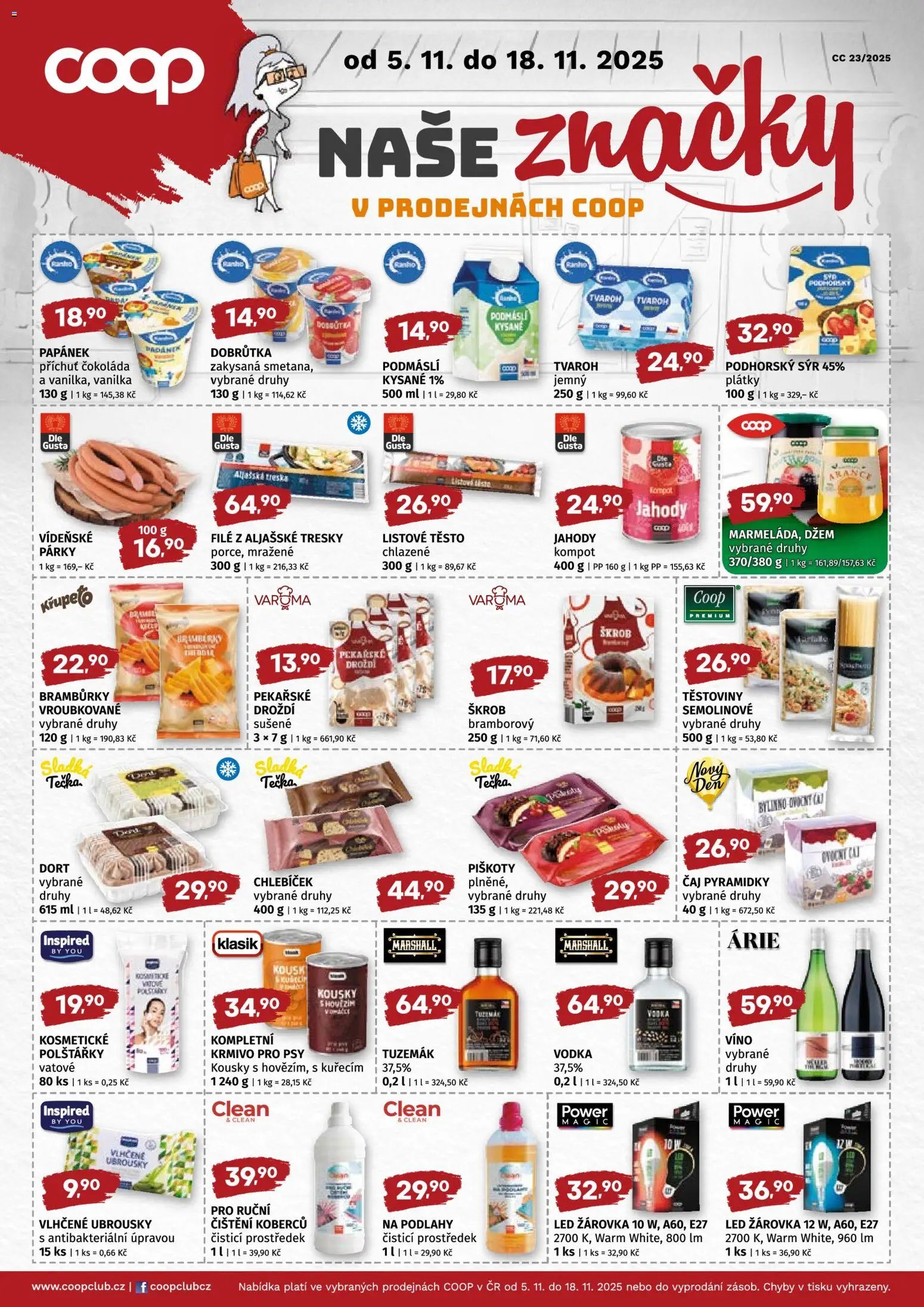 Coop leták - Středočeský region (2025-11-05 - 2025-11-18)