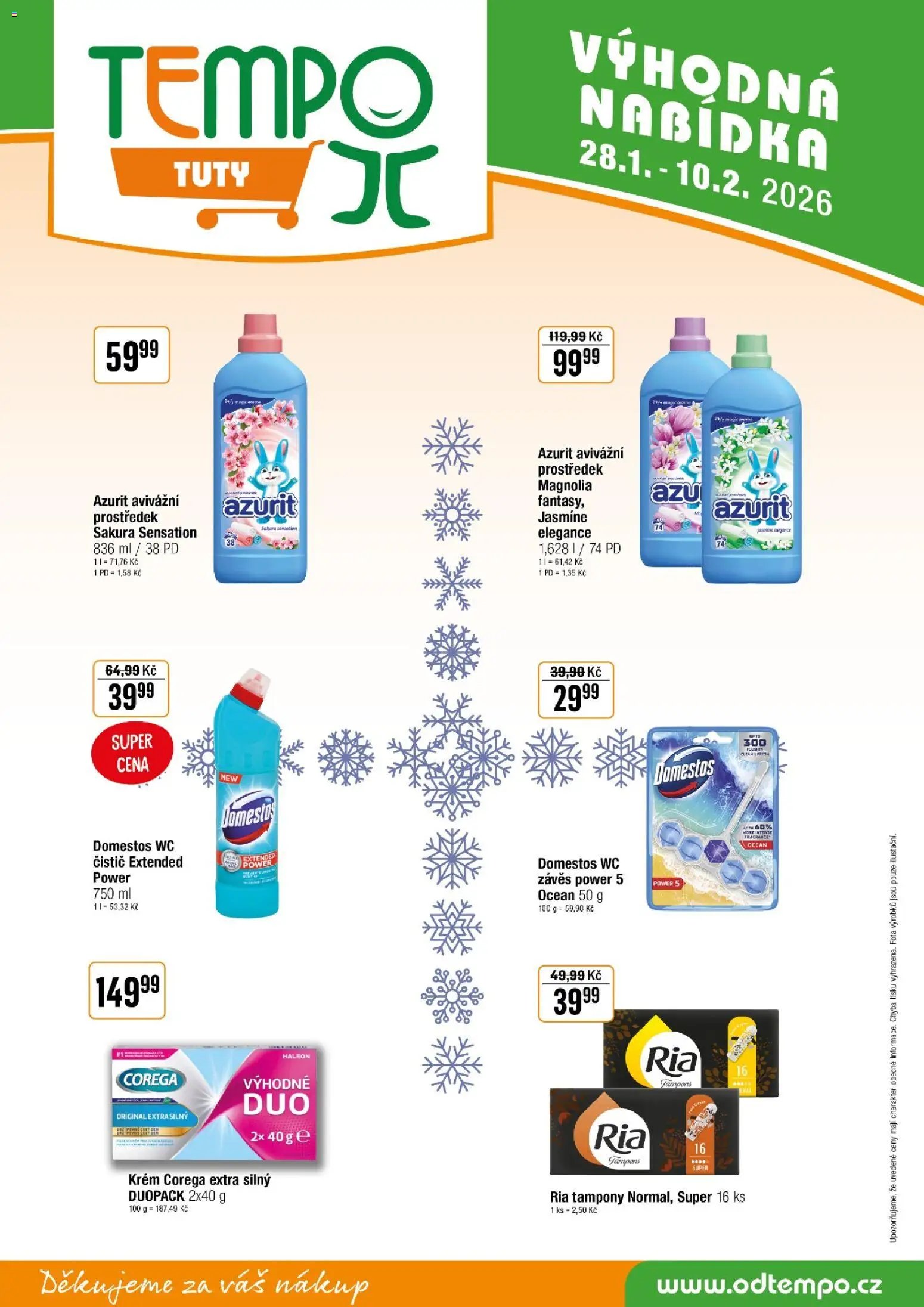 Tempo leták - Tuty (2026-01-28 - 2026-02-10)