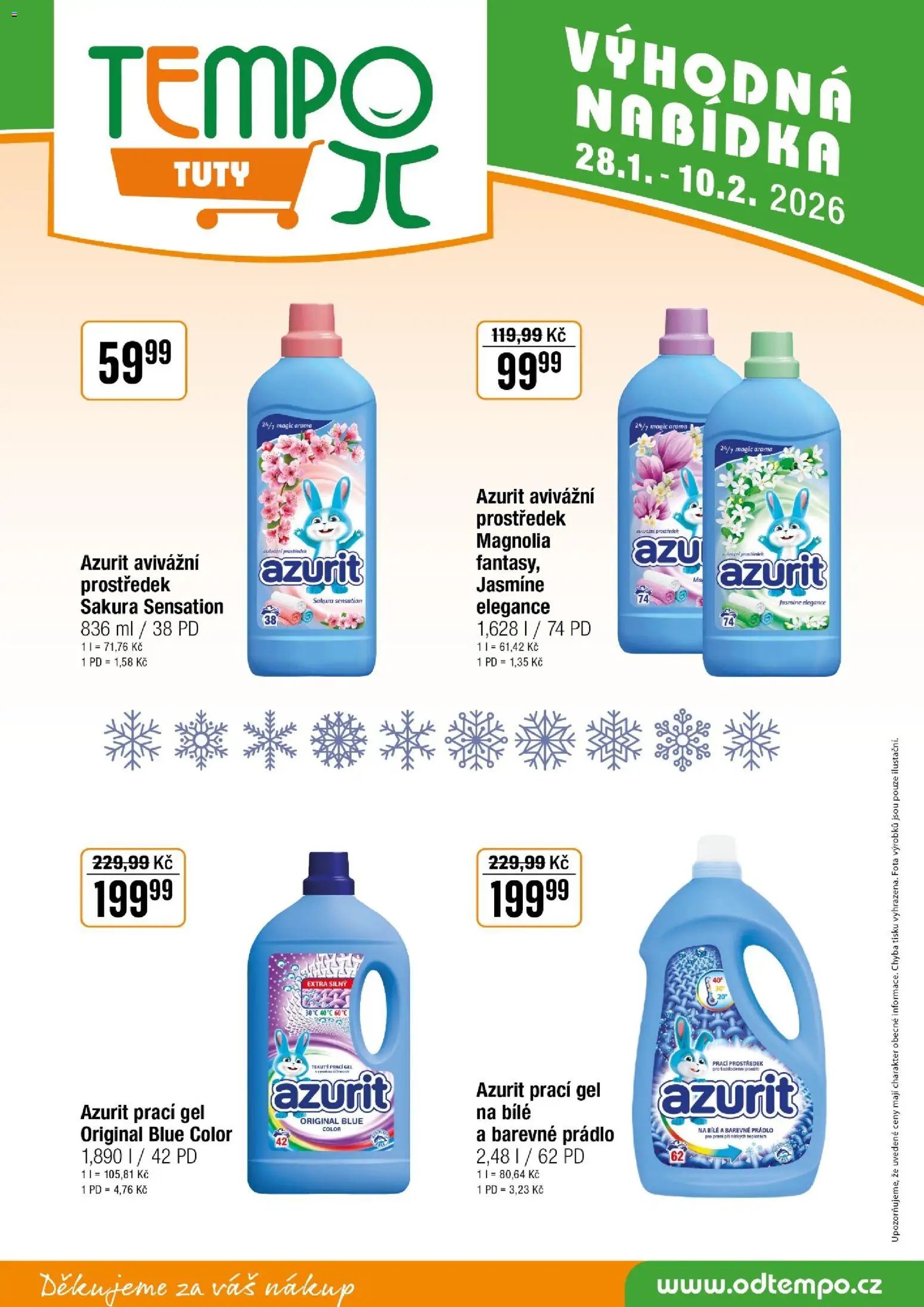 Tempo leták - Tuty (2026-01-28 - 2026-02-10)