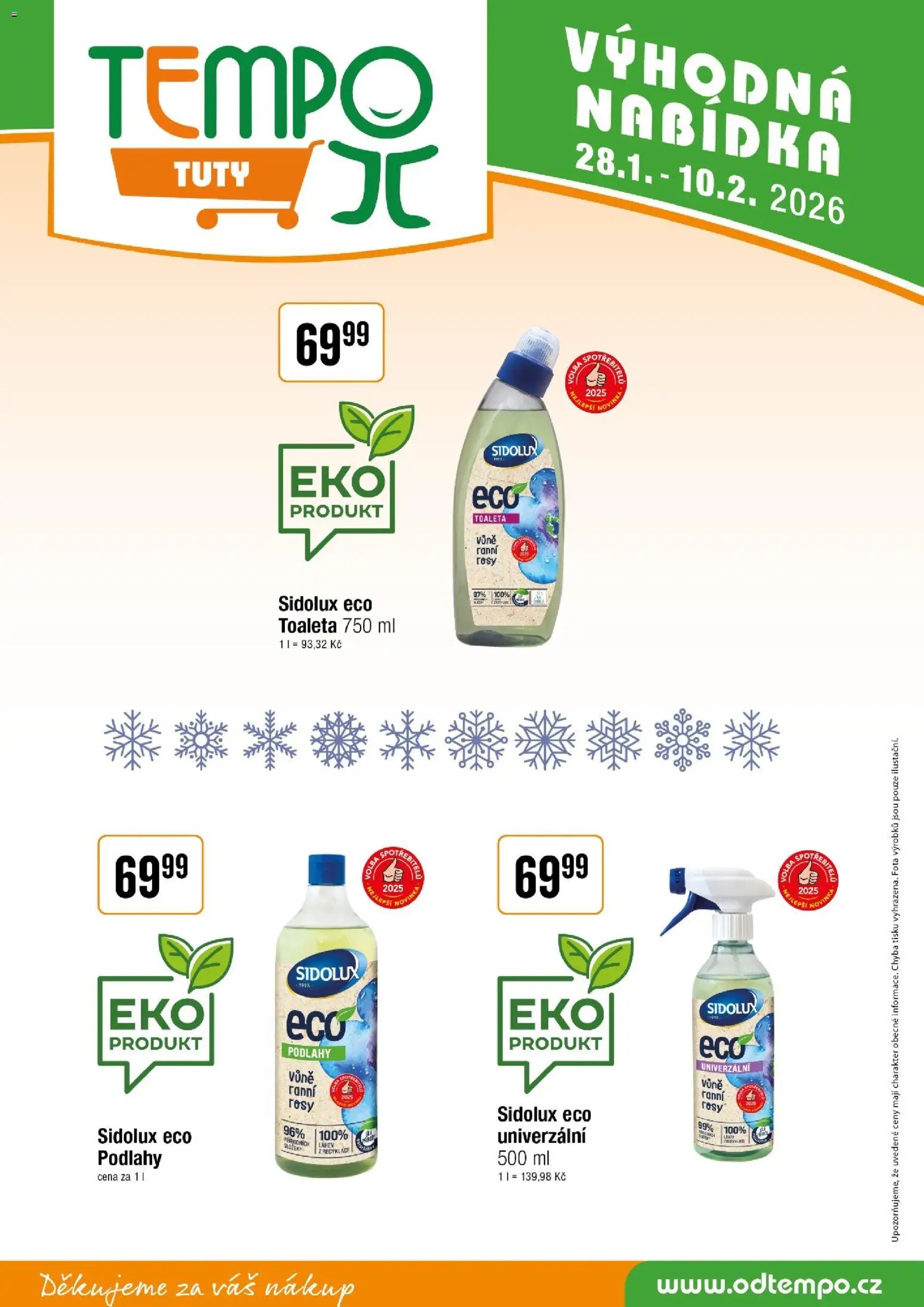 Tempo leták - Tuty (2026-01-28 - 2026-02-10)