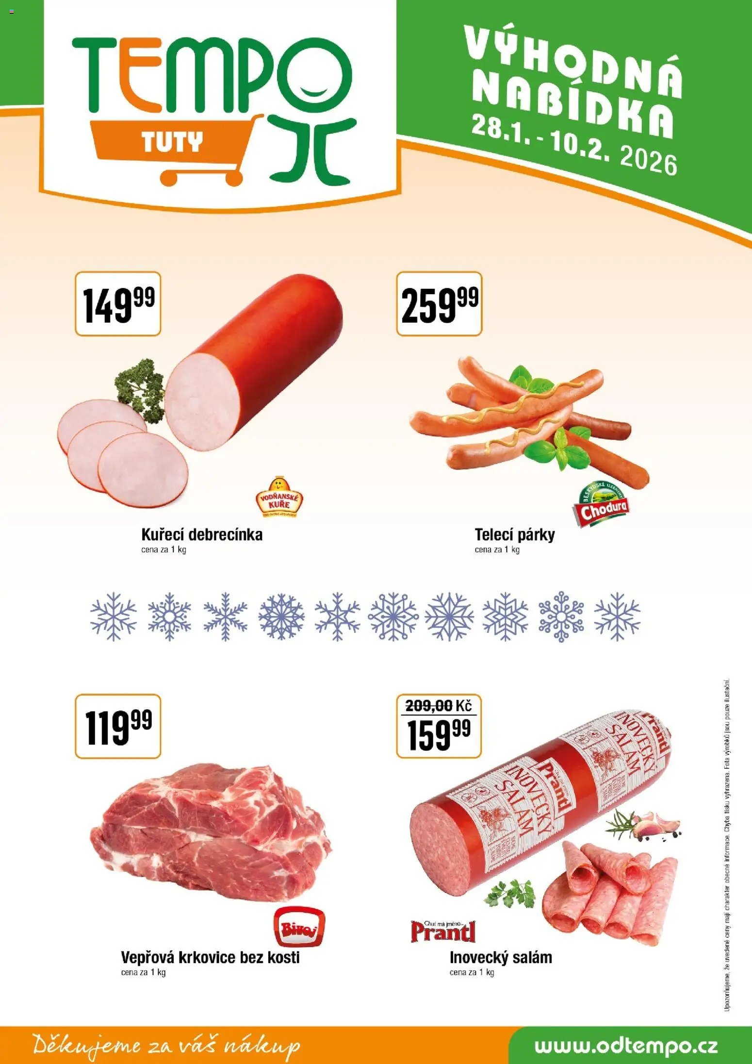 Tempo leták - Tuty (2026-01-28 - 2026-02-10)