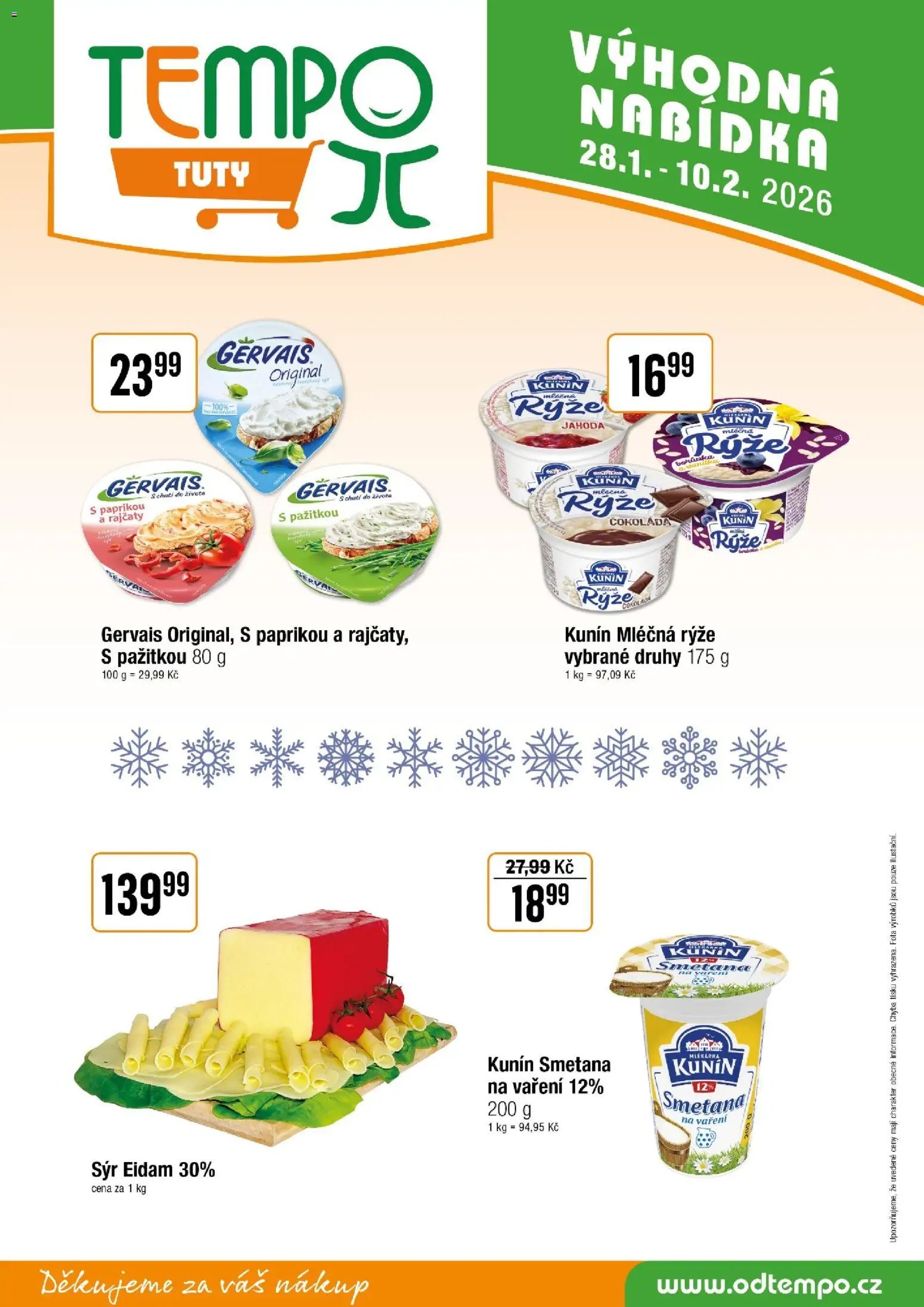 Tempo leták - Tuty (2026-01-28 - 2026-02-10)