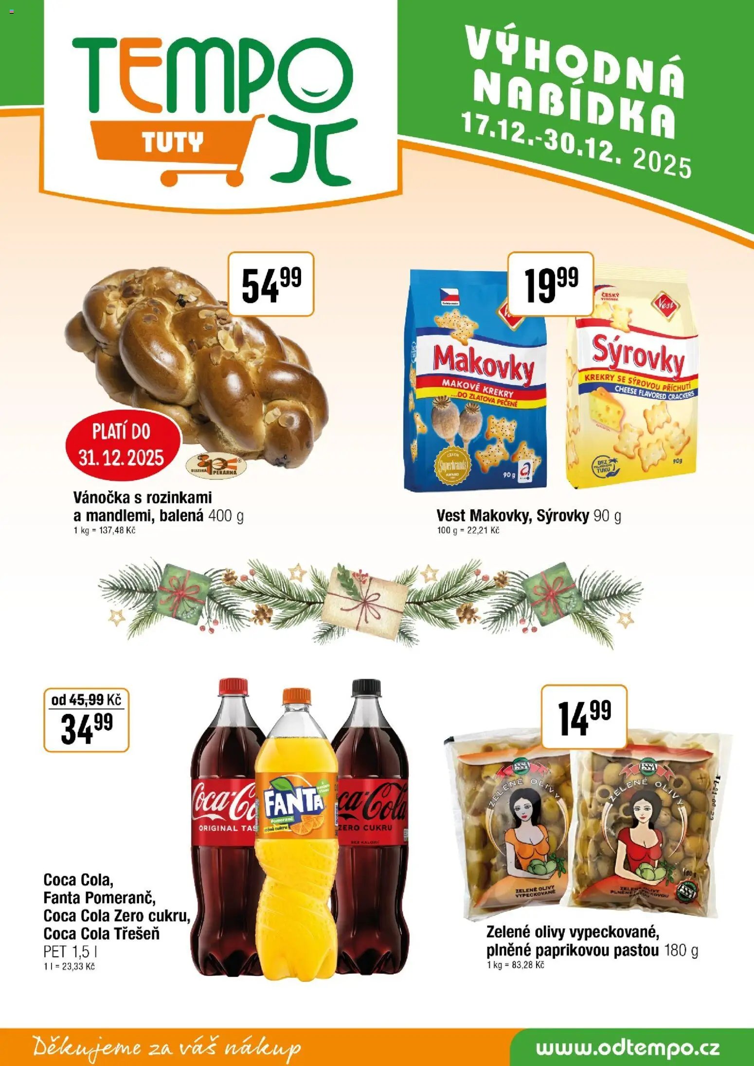Tempo leták - Tuty (2025-12-17 - 2025-12-30)
