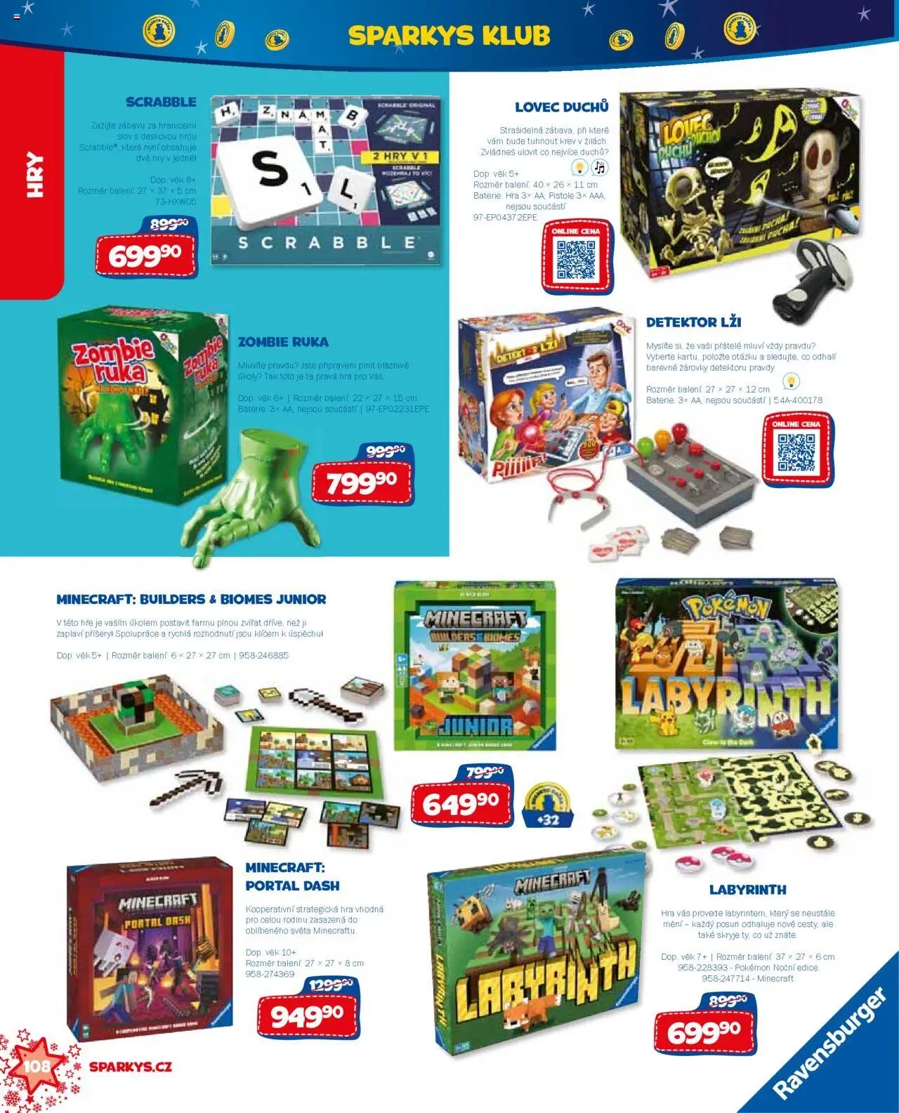 Sparkys katalog Vánoce (2025-10-01 - 2025-11-30)